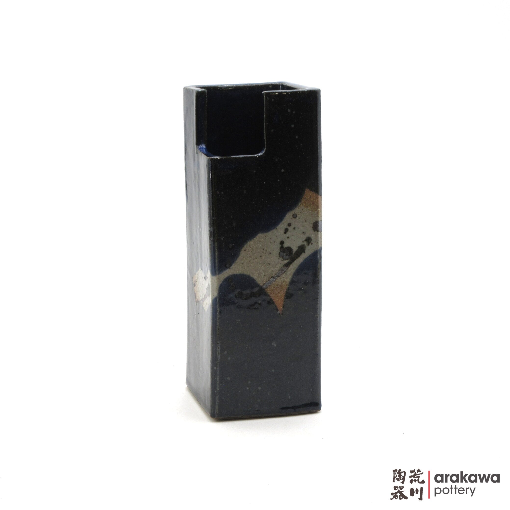 Handmade Ikebana Container Mini Cylinder (S) 0519-055 made by Thomas Arakawa and Kathy Lee-Arakawa at Arakawa Pottery