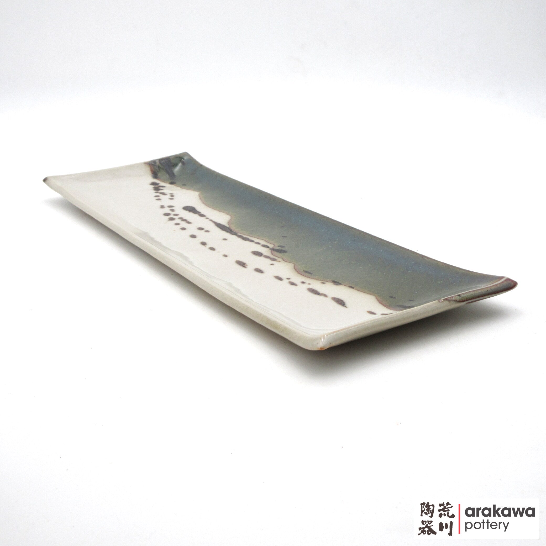 Handmade Dinnerware Slab Plate (Rectangular) 0519-142 made by Thomas Arakawa and Kathy Lee-Arakawa at Arakawa Pottery