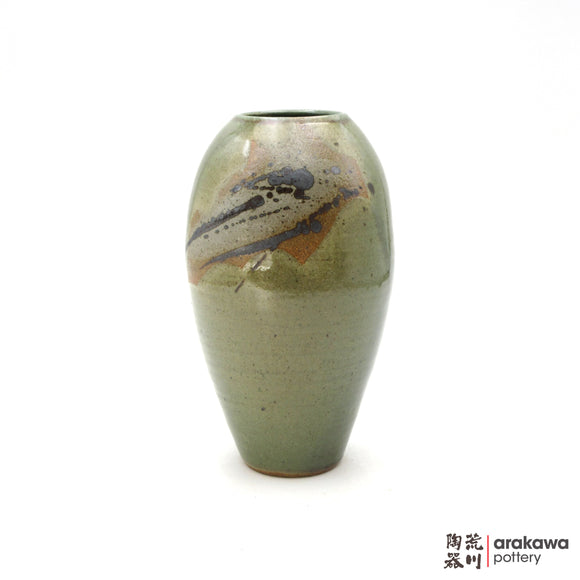 Handmade Ikebana Container Vase 7.5 0601-041 made by Thomas Arakawa and Kathy Lee-Arakawa at Arakawa Pottery