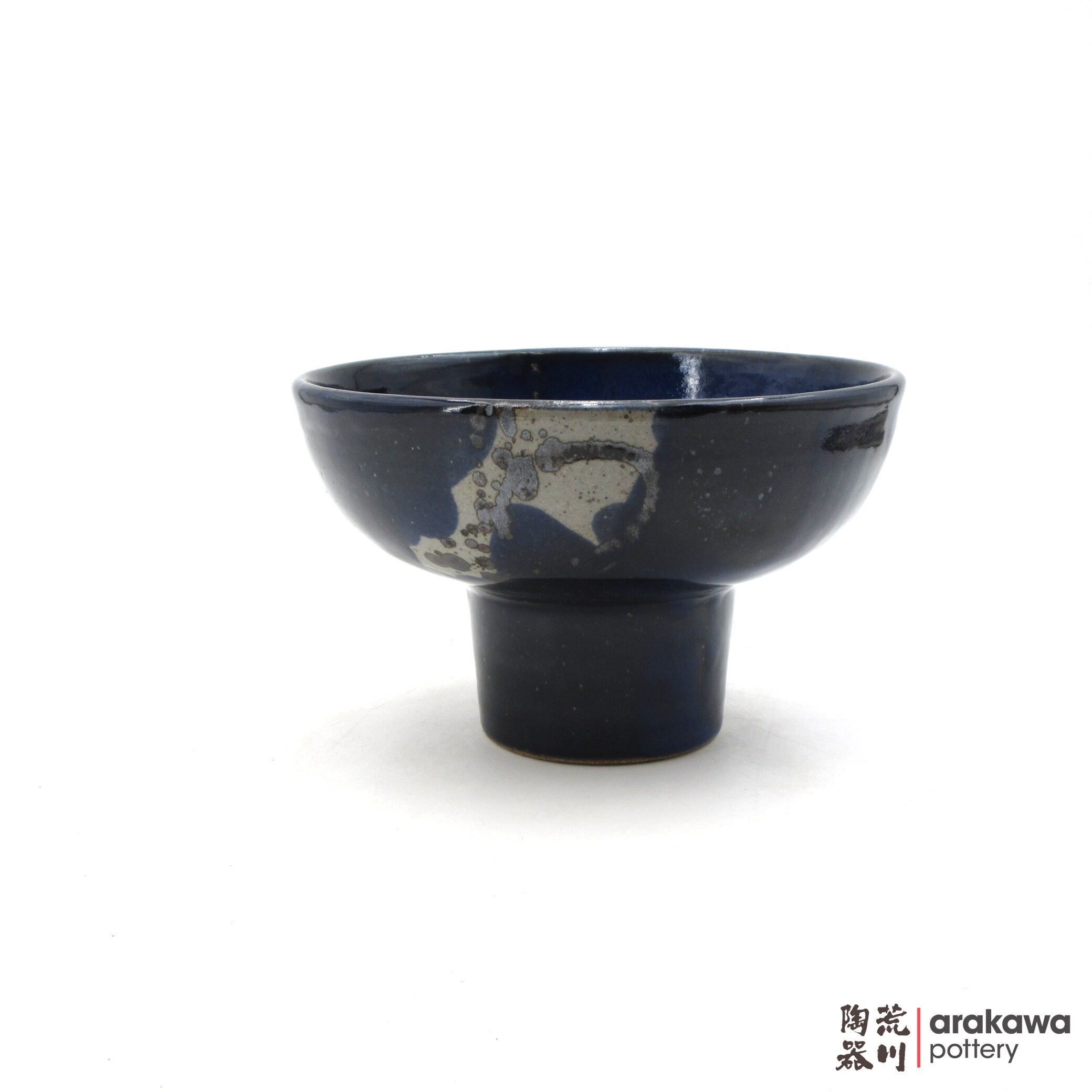 Handmade Ikebana Container Fusako Jr. Bowl Comport 0616-010 made by Thomas Arakawa and Kathy Lee-Arakawa at Arakawa Pottery