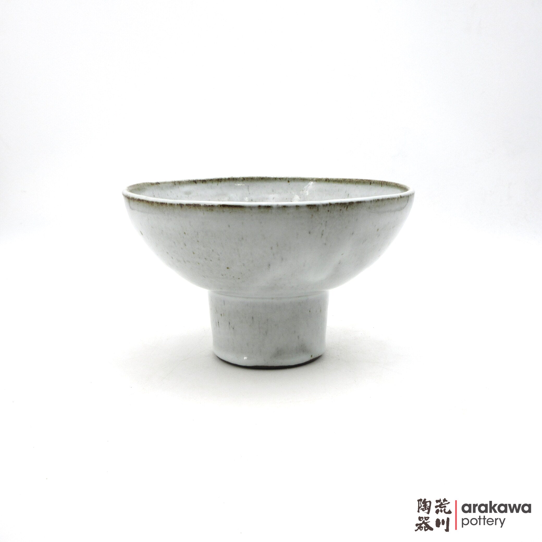 Handmade Ikebana Container Fusako Jr. Bowl Comport 0616-012 made by Thomas Arakawa and Kathy Lee-Arakawa at Arakawa Pottery
