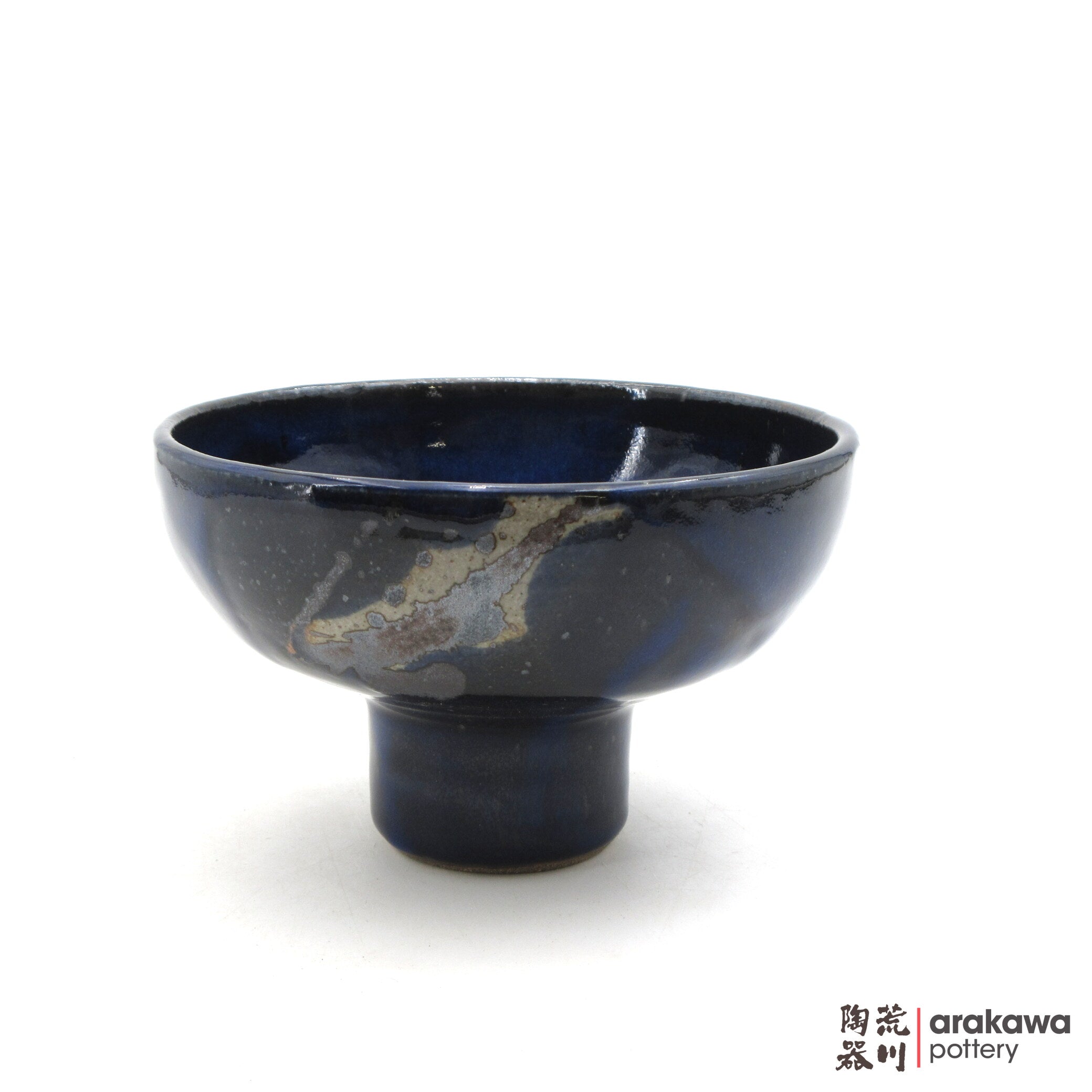 Handmade Ikebana Container Baby Fusako Bowl Comport 0616-014 made by Thomas Arakawa and Kathy Lee-Arakawa at Arakawa Pottery