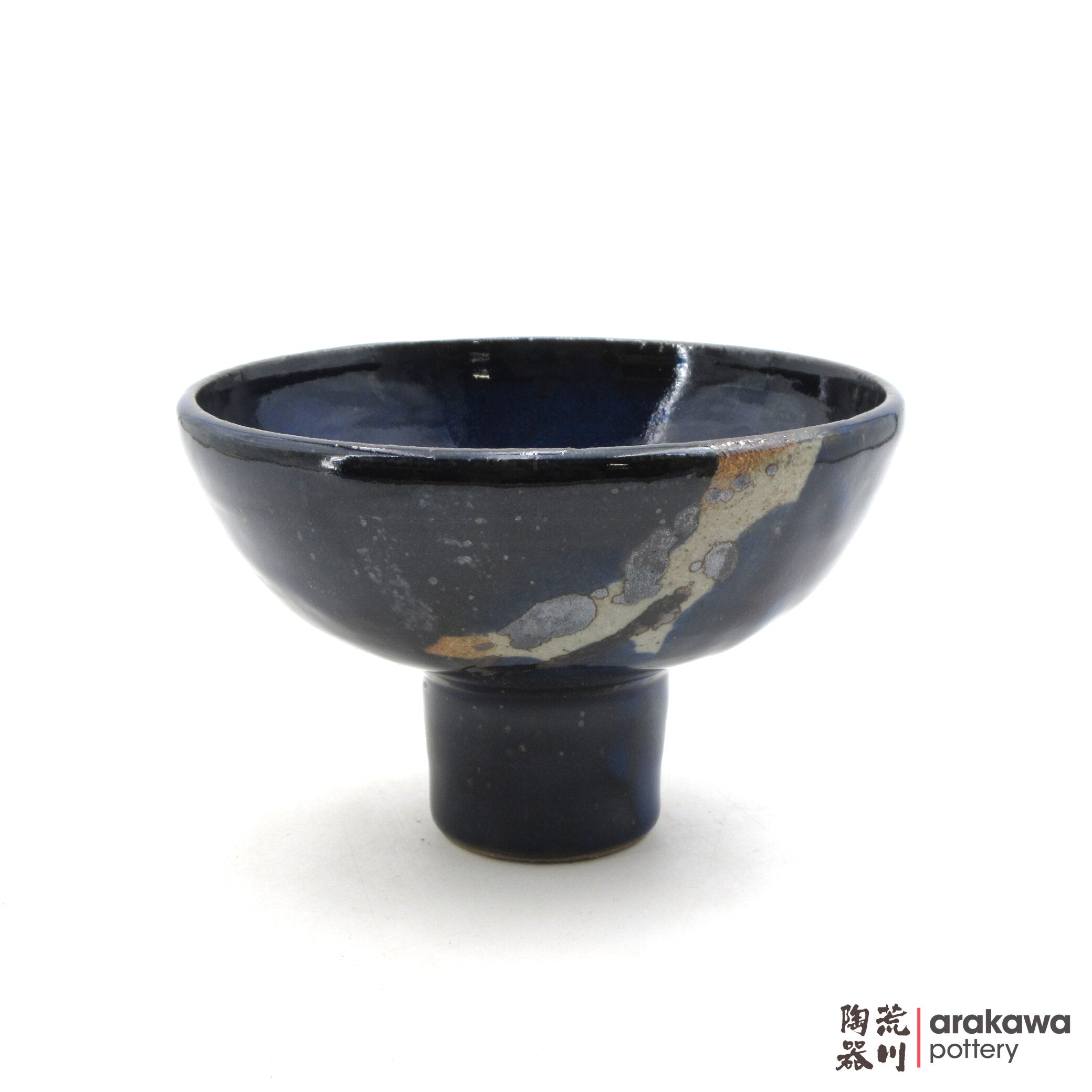 Handmade Ikebana Container Baby Fusako Bowl Comport 0616-015 made by Thomas Arakawa and Kathy Lee-Arakawa at Arakawa Pottery