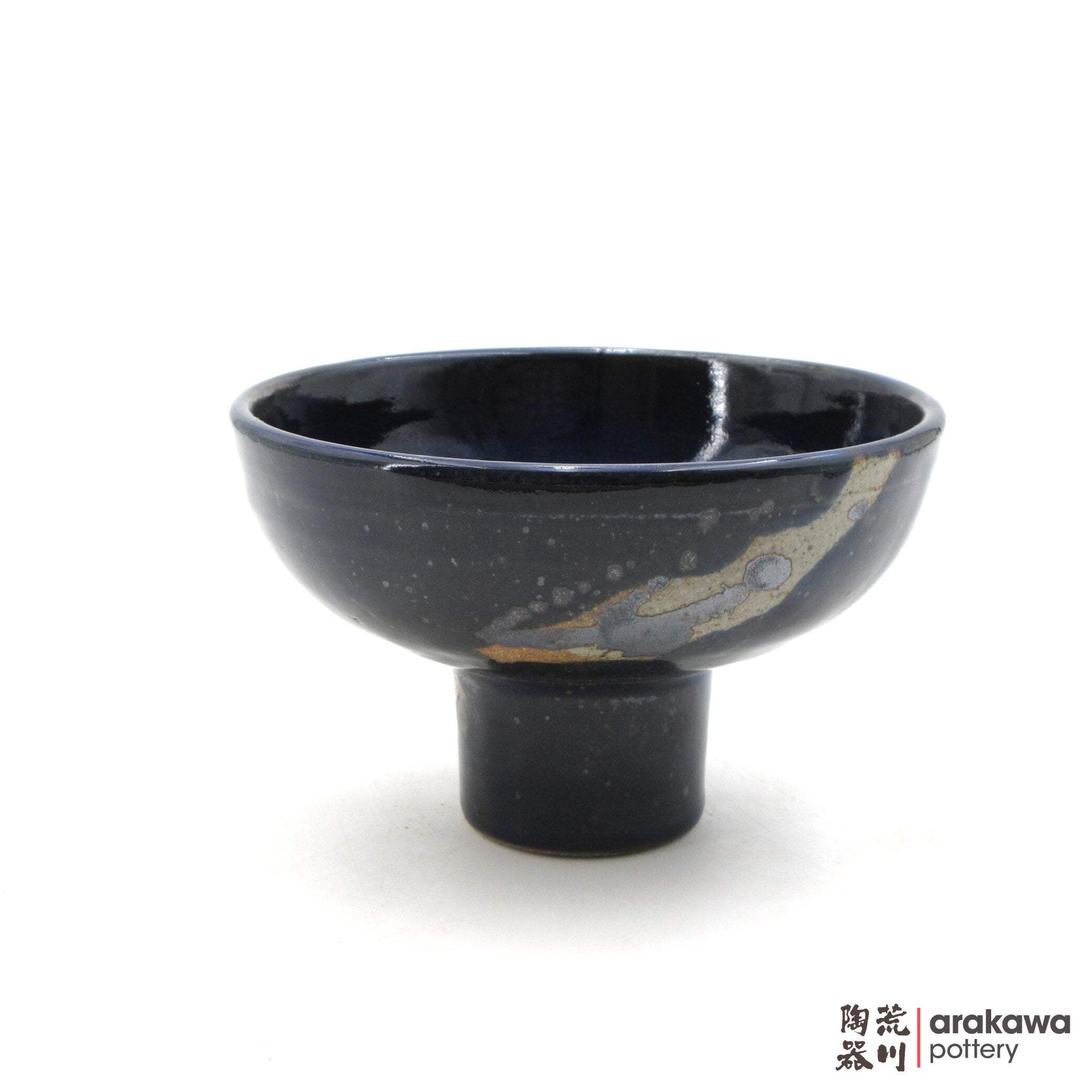 Handmade Ikebana Container Baby Fusako Bowl Comport 0616-018 made by Thomas Arakawa and Kathy Lee-Arakawa at Arakawa Pottery