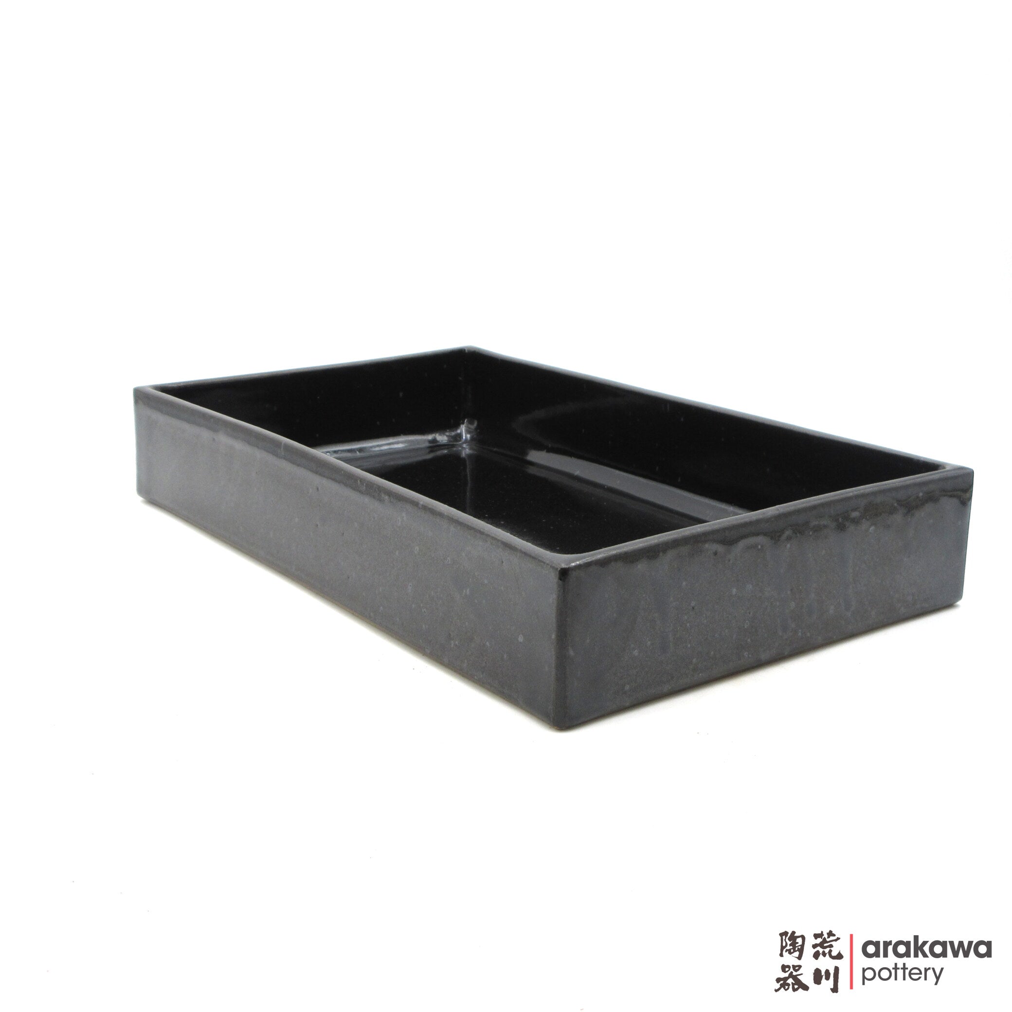 Handmade Ikebana Container Rectangular Suiban (15 x 9) 0616-022 made by Thomas Arakawa and Kathy Lee-Arakawa at Arakawa Pottery