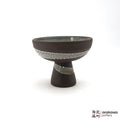 Handmade Ikebana Container Princess Comport (S) 0616-028 made by Thomas Arakawa and Kathy Lee-Arakawa at Arakawa Pottery