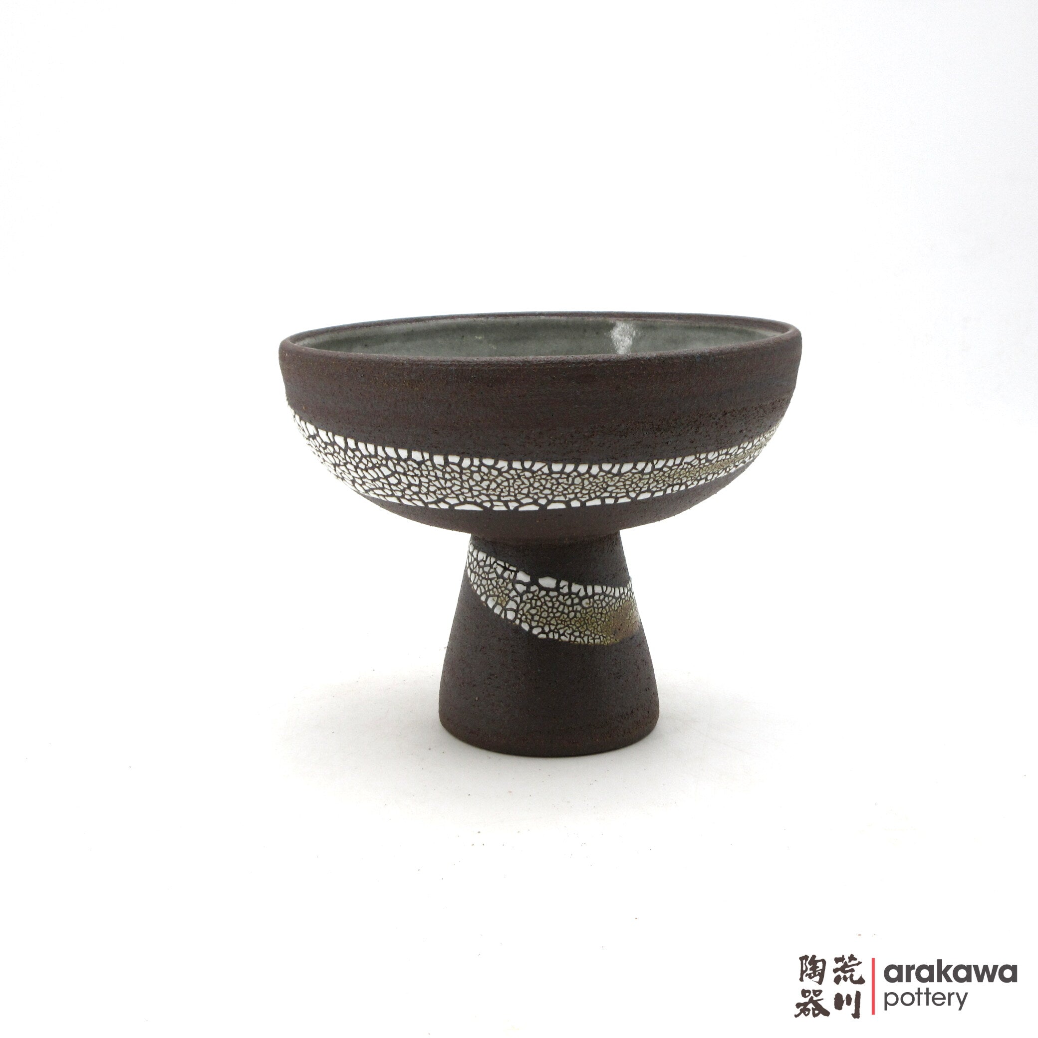 Handmade Ikebana Container Princess Comport (S) 0616-028 made by Thomas Arakawa and Kathy Lee-Arakawa at Arakawa Pottery