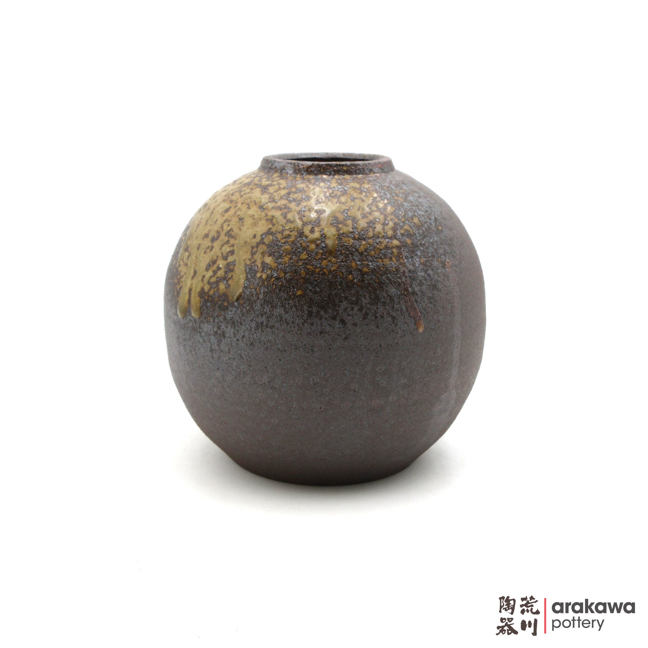 Handmade Ikebana Container Vase 7.5 0616-041 made by Thomas Arakawa and Kathy Lee-Arakawa at Arakawa Pottery