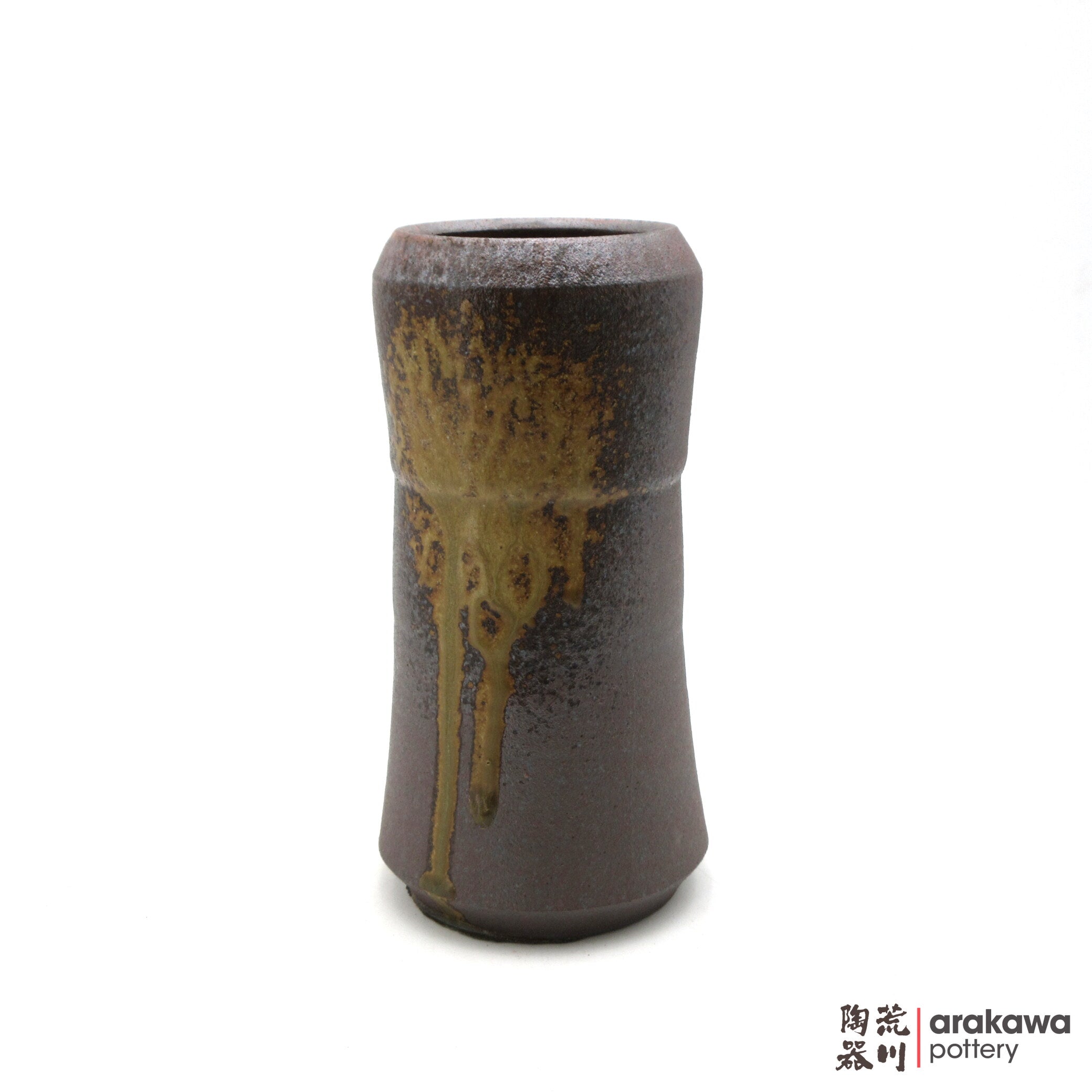 Handmade Ikebana Container Vase 7.5 0616-043 made by Thomas Arakawa and Kathy Lee-Arakawa at Arakawa Pottery