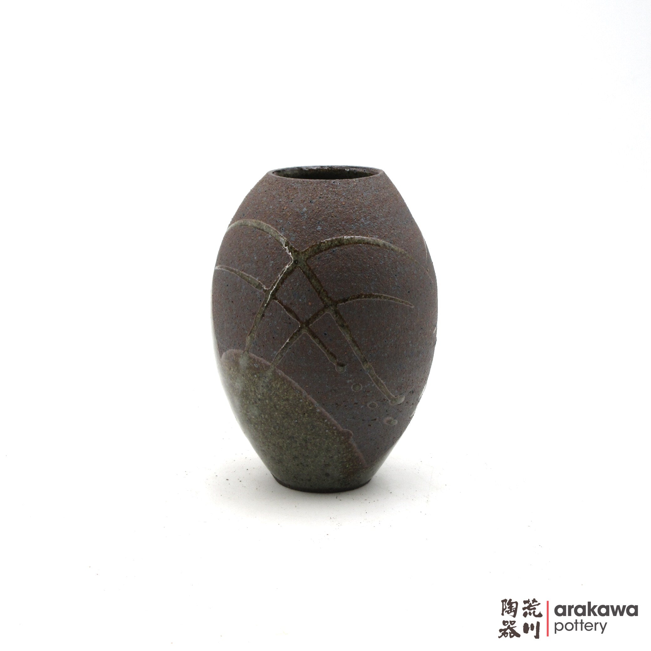 Handmade Ikebana Container Small Vase 6” 0616-053 made by Thomas Arakawa and Kathy Lee-Arakawa at Arakawa Pottery