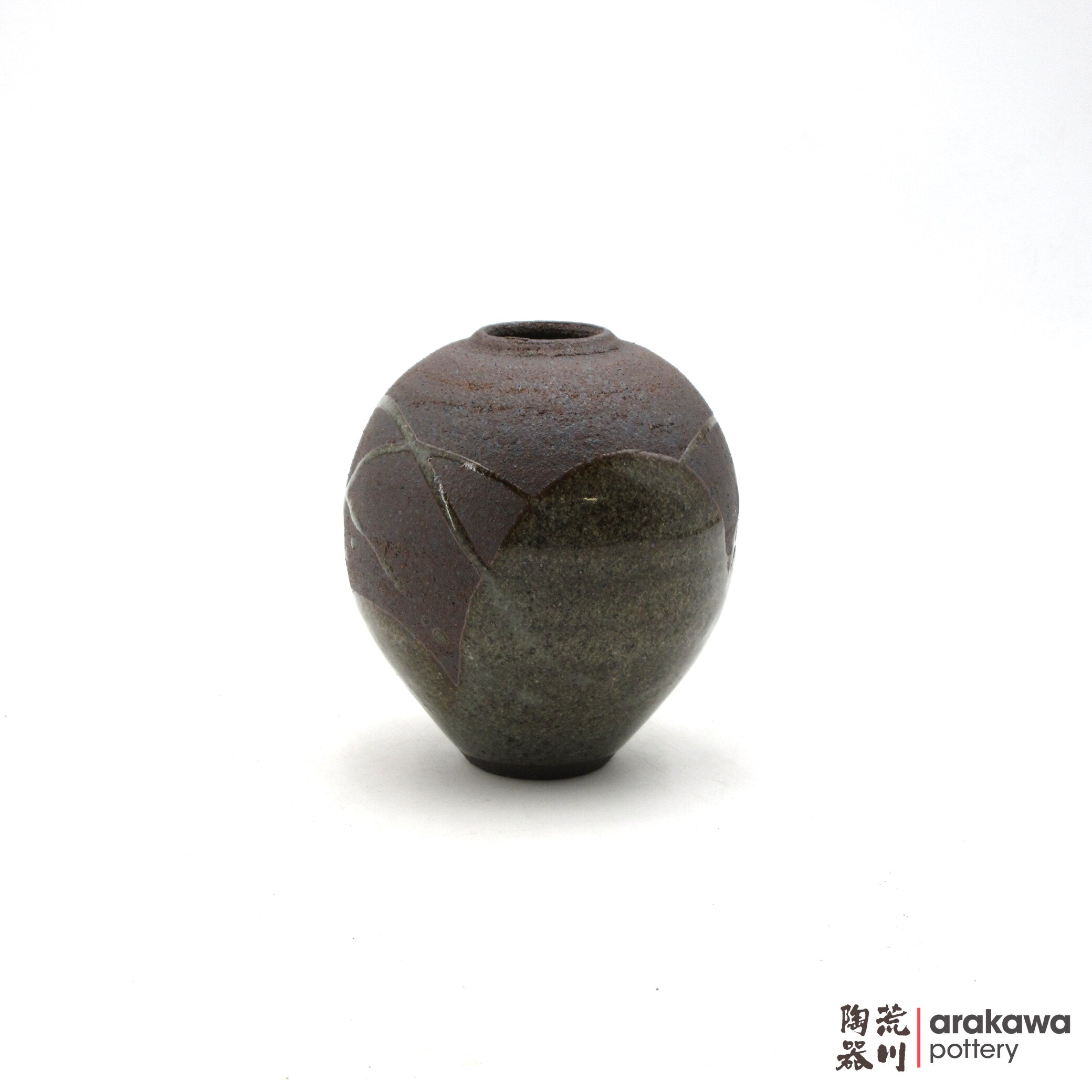Handmade Ikebana Container Small Vase 6” 0616-054 made by Thomas Arakawa and Kathy Lee-Arakawa at Arakawa Pottery