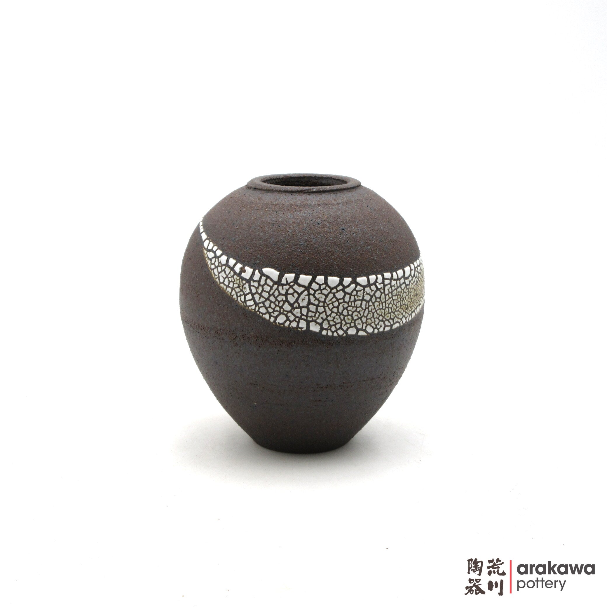 Handmade Ikebana Container Small Vase 6” 0616-056 made by Thomas Arakawa and Kathy Lee-Arakawa at Arakawa Pottery