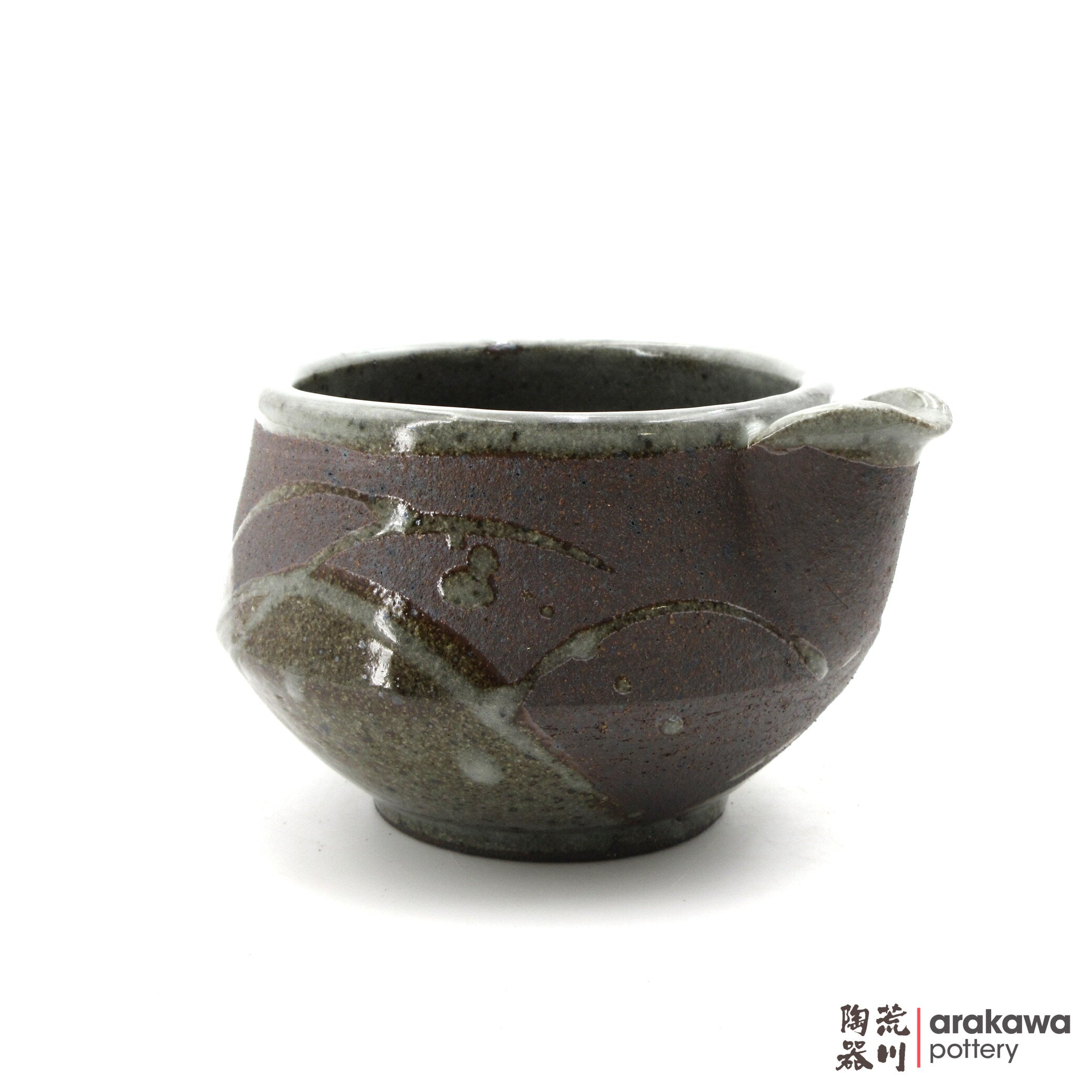 Handmade Dinnerware Katakuchi Matcha Tea Bowl – Fuji 0616-108 made by Thomas Arakawa and Kathy Lee-Arakawa at Arakawa Pottery