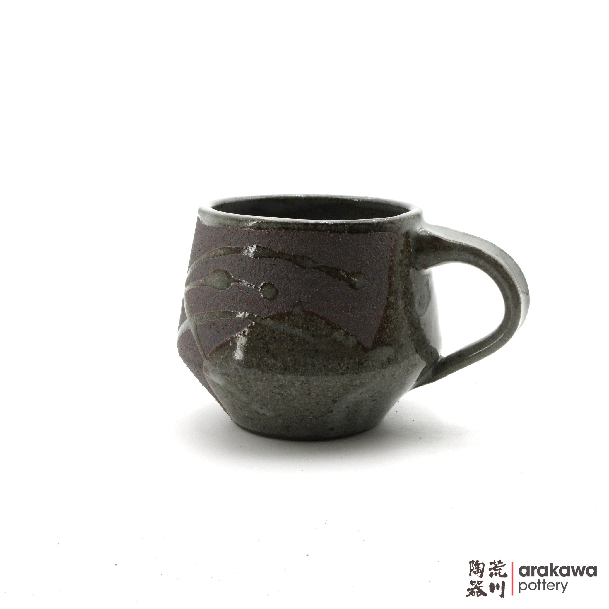Handmade Dinnerware Fuji Mug (S) 0616-131 made by Thomas Arakawa and Kathy Lee-Arakawa at Arakawa Pottery