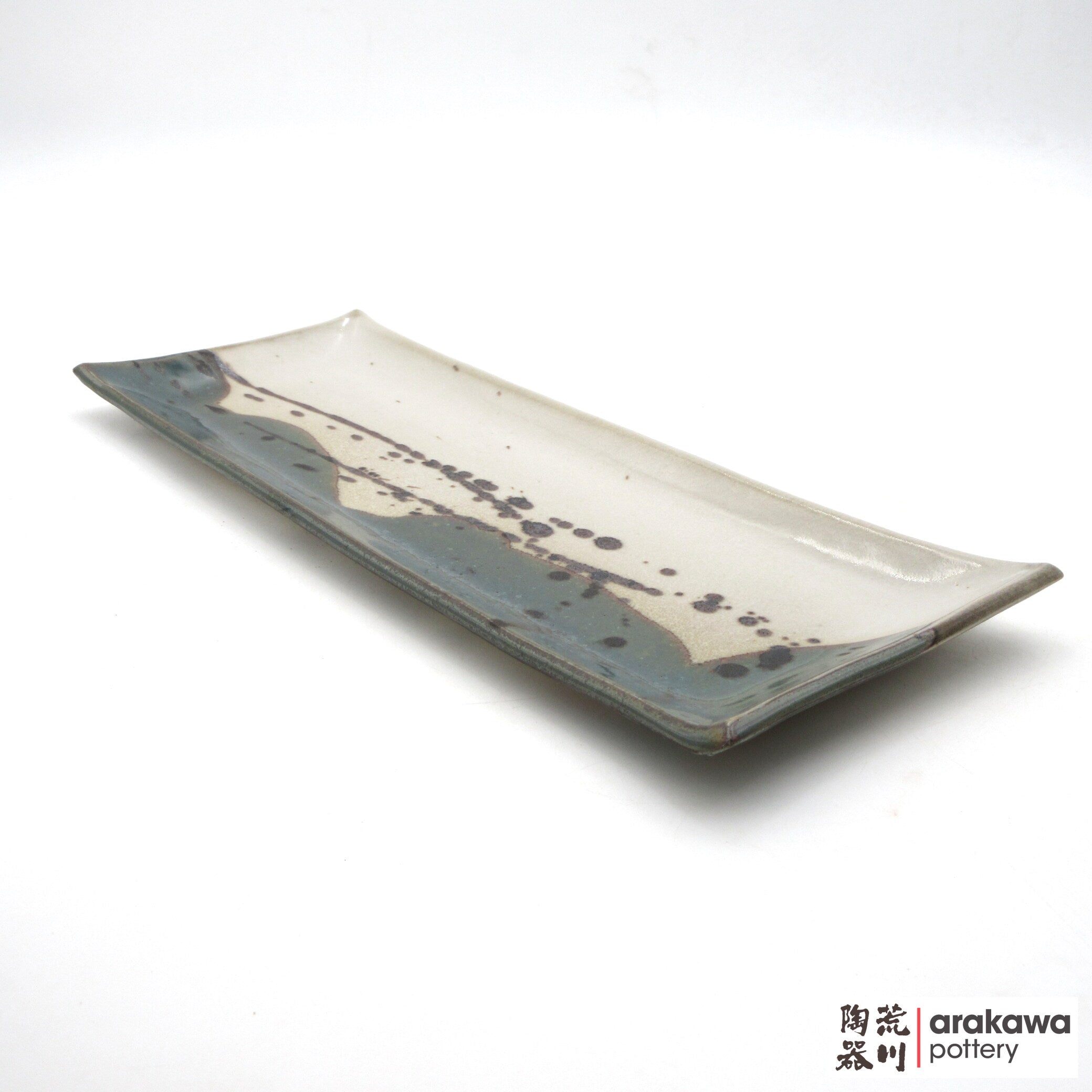 Handmade Dinnerware Slab Plate (Rectangular) 0616-143 made by Thomas Arakawa and Kathy Lee-Arakawa at Arakawa Pottery