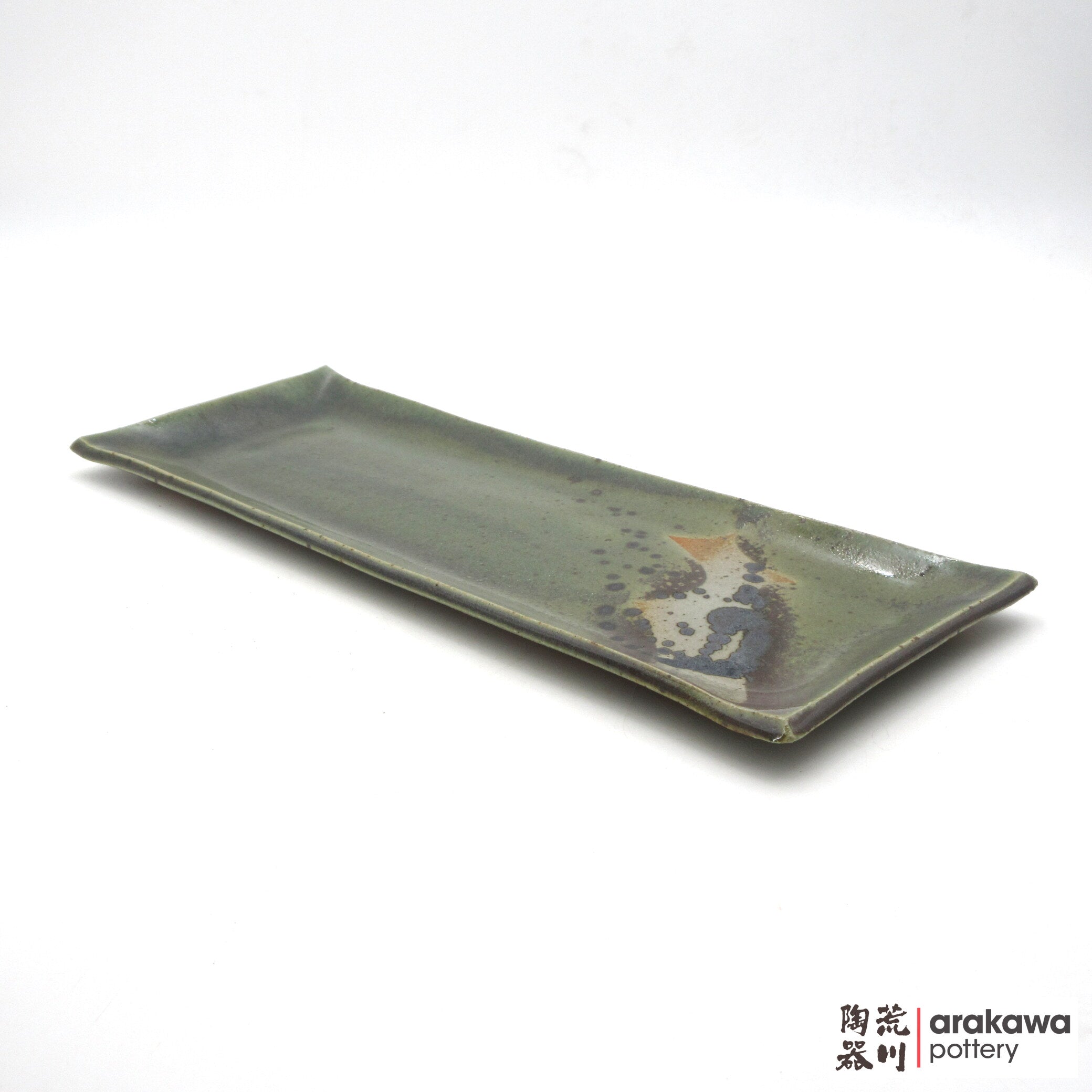 Handmade Dinnerware Slab Plate (Rectangular) 0616-145 made by Thomas Arakawa and Kathy Lee-Arakawa at Arakawa Pottery