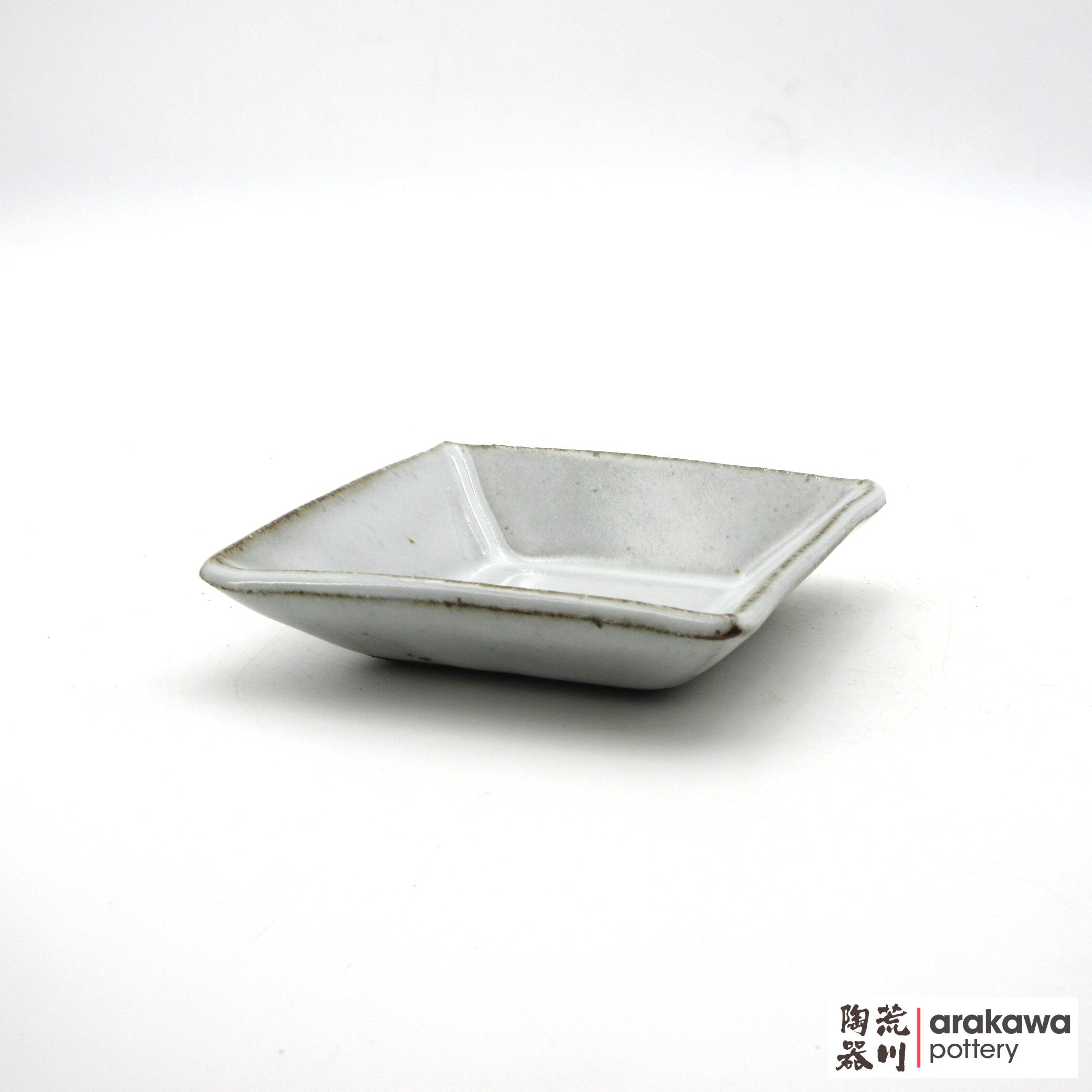 Handmade Dinnerware Square Dish (M) Side Dish 0616-164 made by Thomas Arakawa and Kathy Lee-Arakawa at Arakawa Pottery