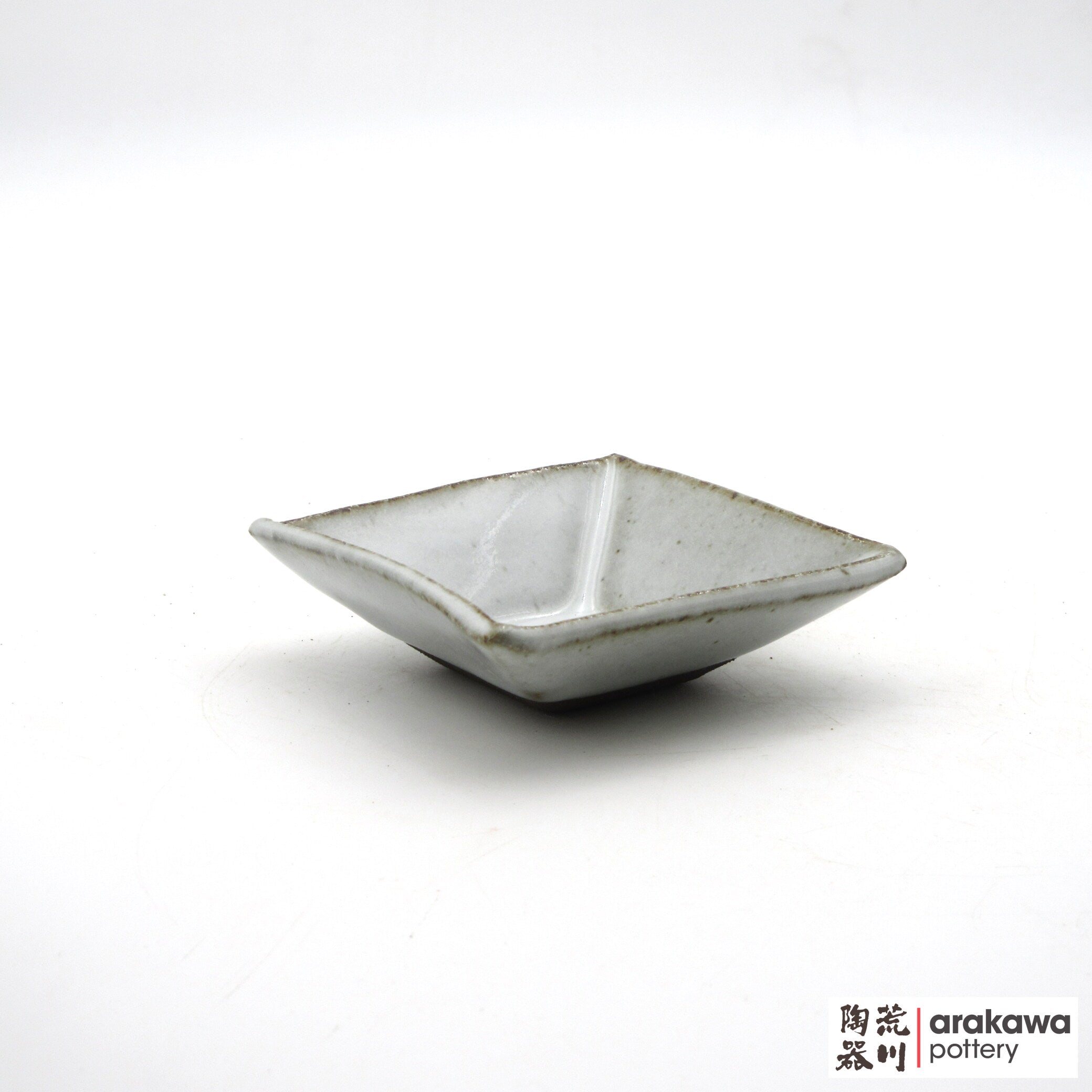 Handmade Dinnerware Square Dish (S) Soy Sauce  0616-168 made by Thomas Arakawa and Kathy Lee-Arakawa at Arakawa Pottery