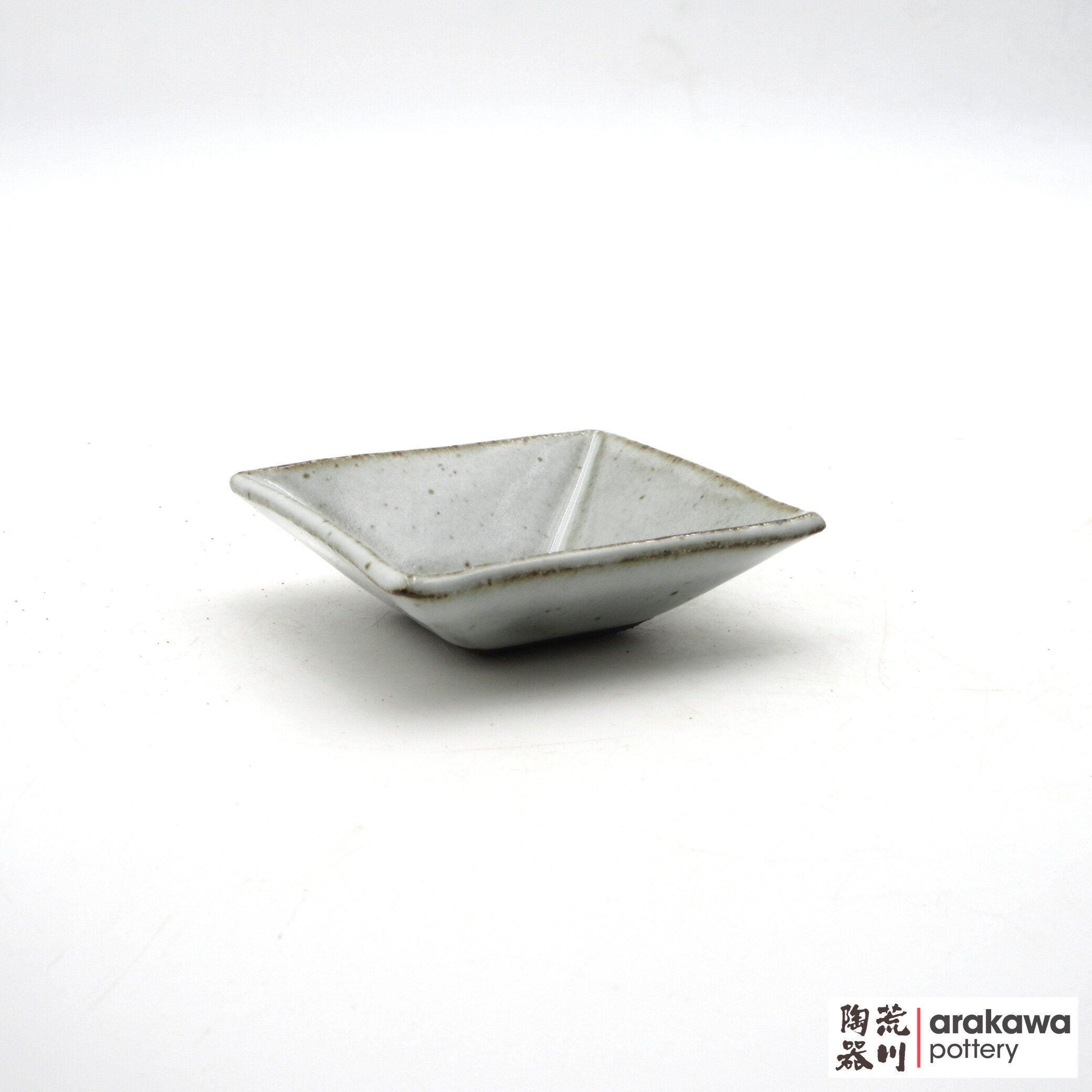 Handmade Dinnerware Square Dish (S) Soy Sauce  0616-169 made by Thomas Arakawa and Kathy Lee-Arakawa at Arakawa Pottery