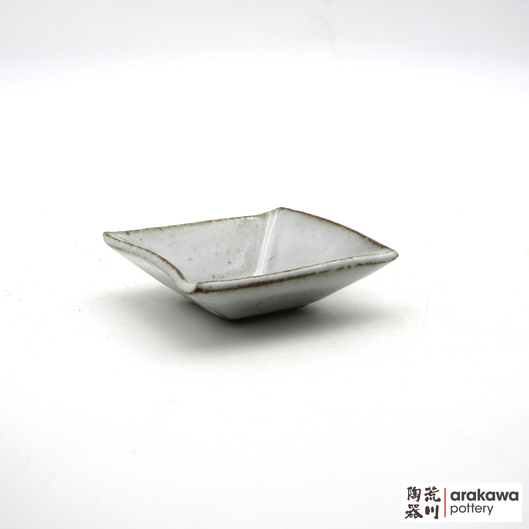 Handmade Dinnerware Square Dish (S) Soy Sauce  0616-170 made by Thomas Arakawa and Kathy Lee-Arakawa at Arakawa Pottery