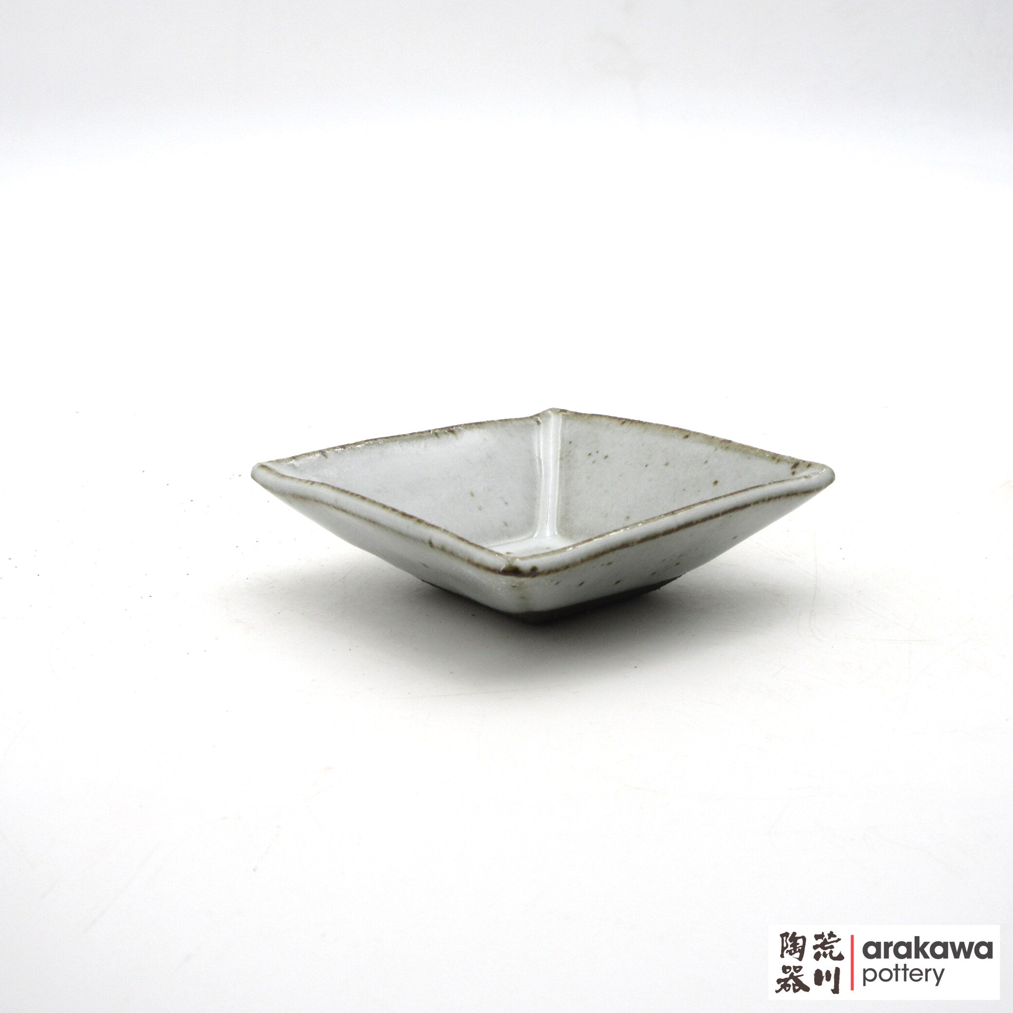 Handmade Dinnerware Square Dish (S) Soy Sauce  0616-171 made by Thomas Arakawa and Kathy Lee-Arakawa at Arakawa Pottery
