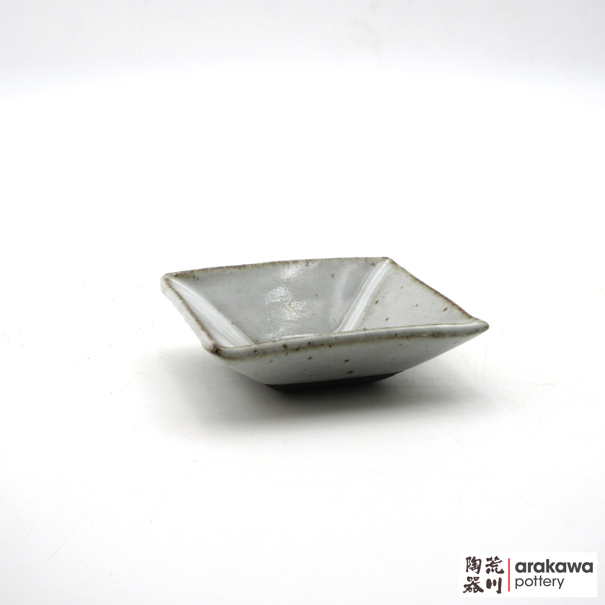 Handmade Dinnerware Square Dish (S) Soy Sauce  0616-172 made by Thomas Arakawa and Kathy Lee-Arakawa at Arakawa Pottery