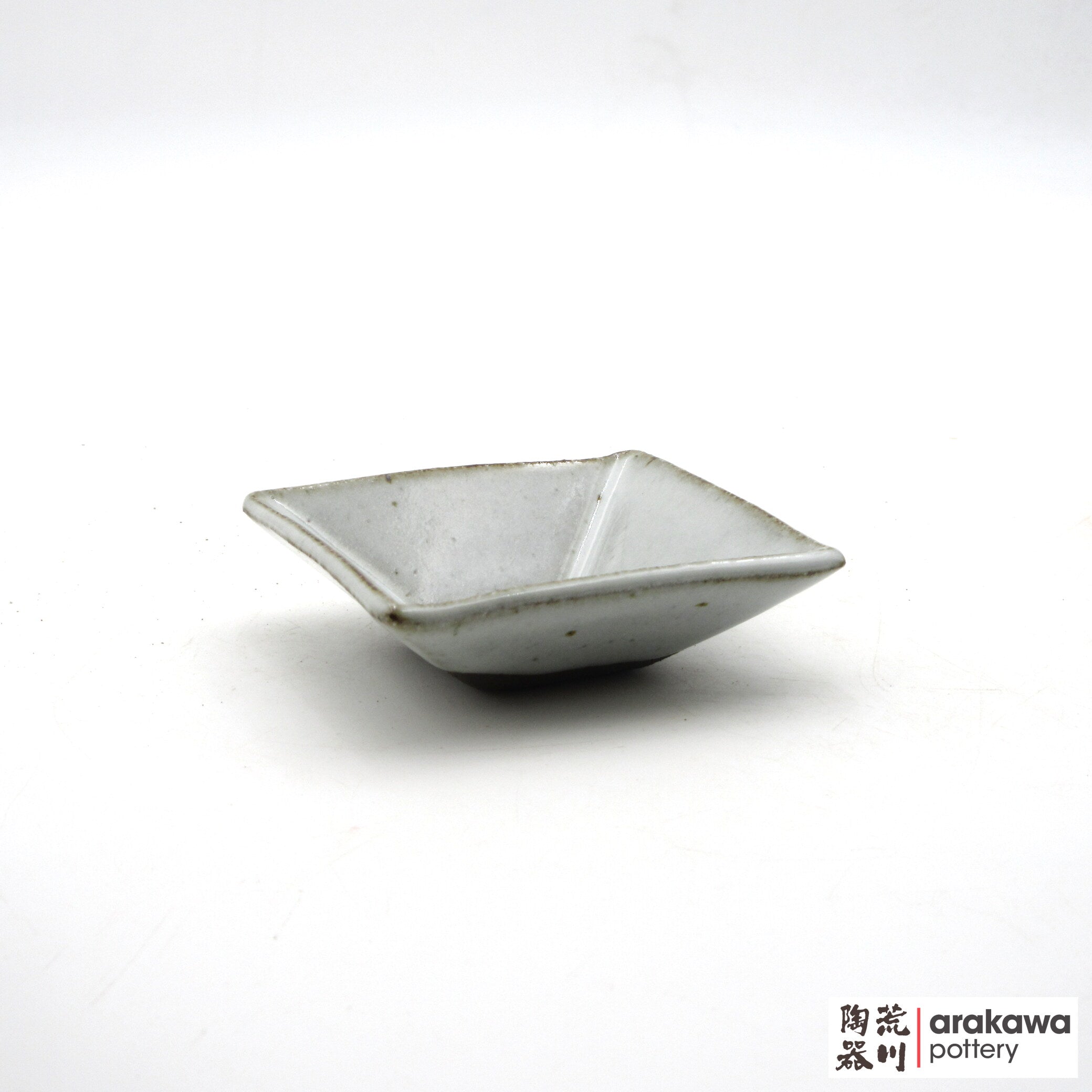 Handmade Dinnerware Square Dish (S) Soy Sauce  0616-173 made by Thomas Arakawa and Kathy Lee-Arakawa at Arakawa Pottery