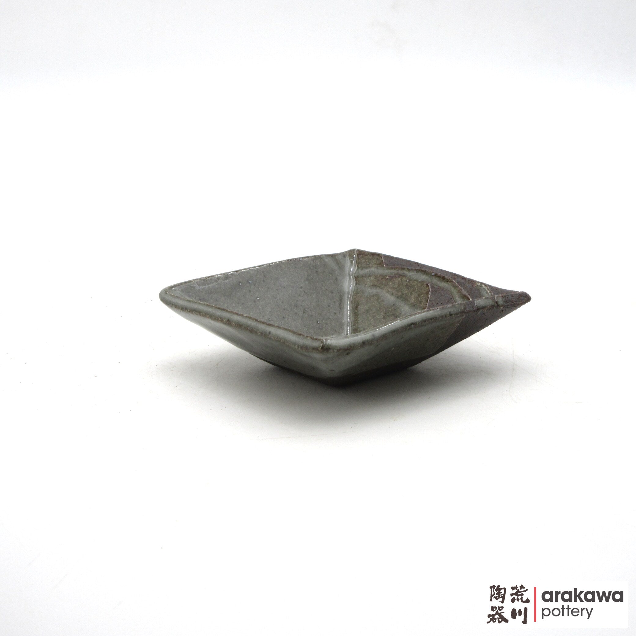 Handmade Dinnerware Square Dish (S) Soy Sauce  0616-177 made by Thomas Arakawa and Kathy Lee-Arakawa at Arakawa Pottery