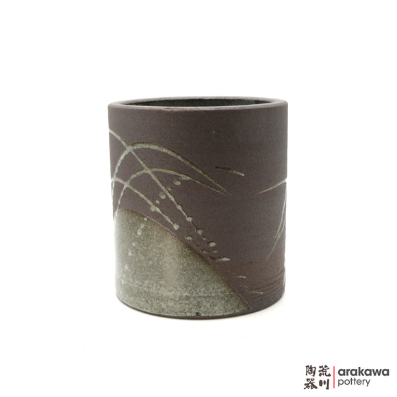 Handmade Dinnerware Utensil Holder (M) 0617-037 made by Thomas Arakawa and Kathy Lee-Arakawa at Arakawa Pottery