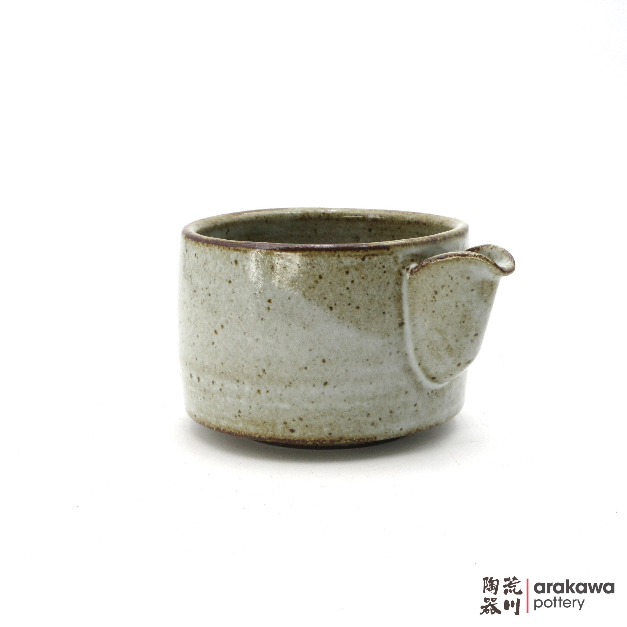 まっちゃ Handmade Dinnerware Katakuchi Matcha Tea Bowl 0708-061 – Arakawa