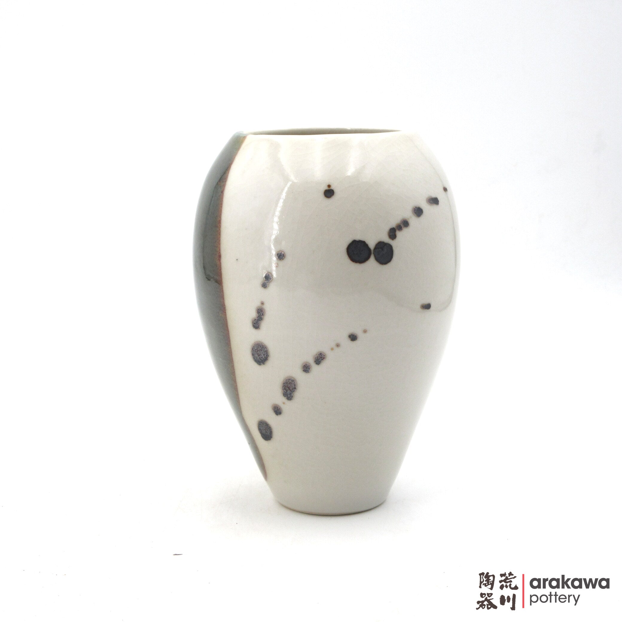 Handmade Ikebana Container Vase 7.5 0714-036 made by Thomas Arakawa and Kathy Lee-Arakawa at Arakawa Pottery