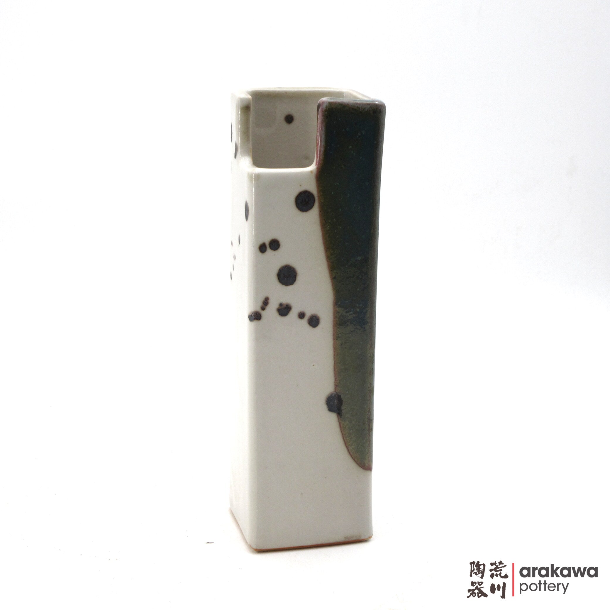 Handmade Ikebana Container Mini Cylinder (M) 0714-047 made by Thomas Arakawa and Kathy Lee-Arakawa at Arakawa Pottery