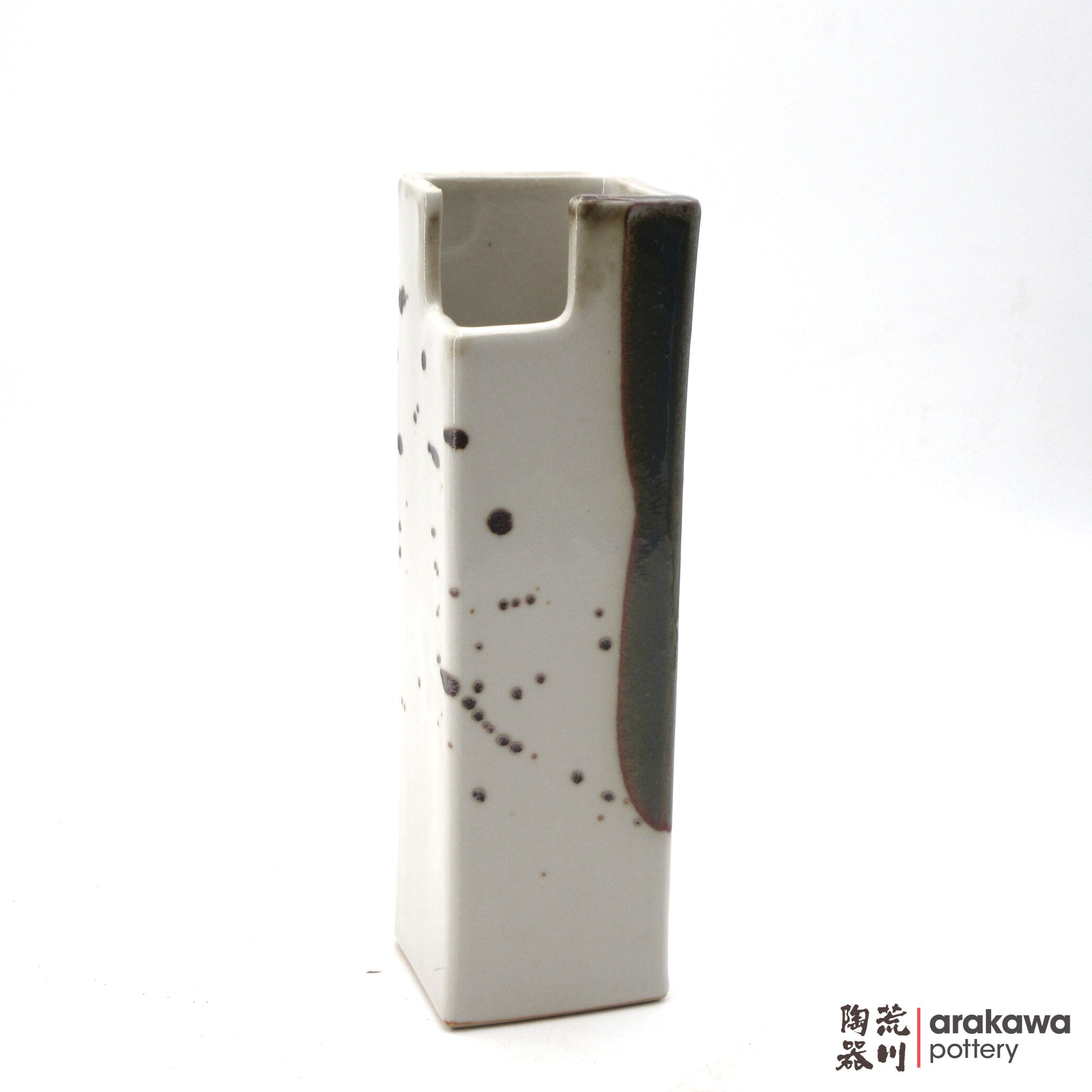 Handmade Ikebana Container Mini Cylinder (M) 0714-048 made by Thomas Arakawa and Kathy Lee-Arakawa at Arakawa Pottery