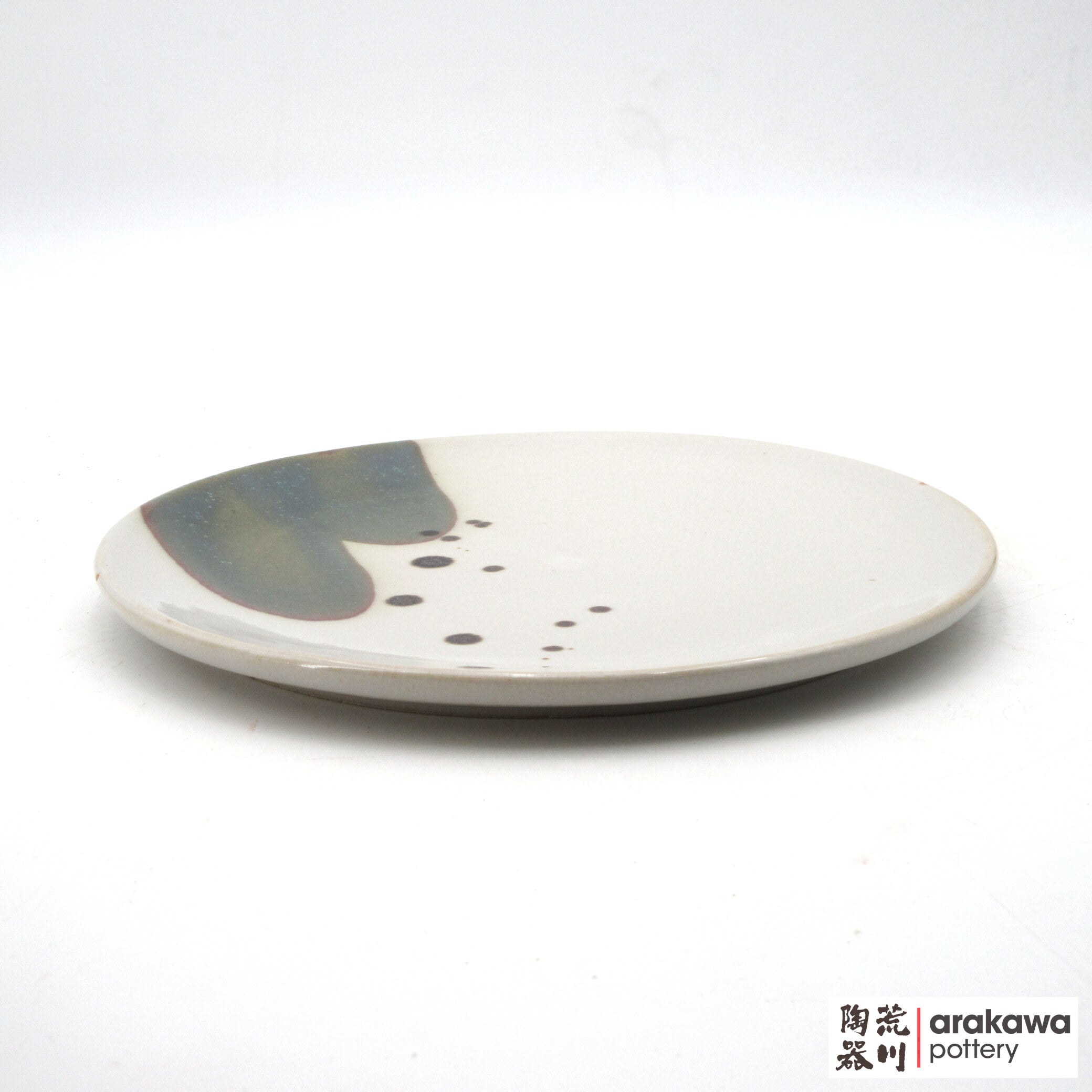 Handmade Dinnerware 8” Plate 0714-189 made by Thomas Arakawa and Kathy Lee-Arakawa at Arakawa Pottery