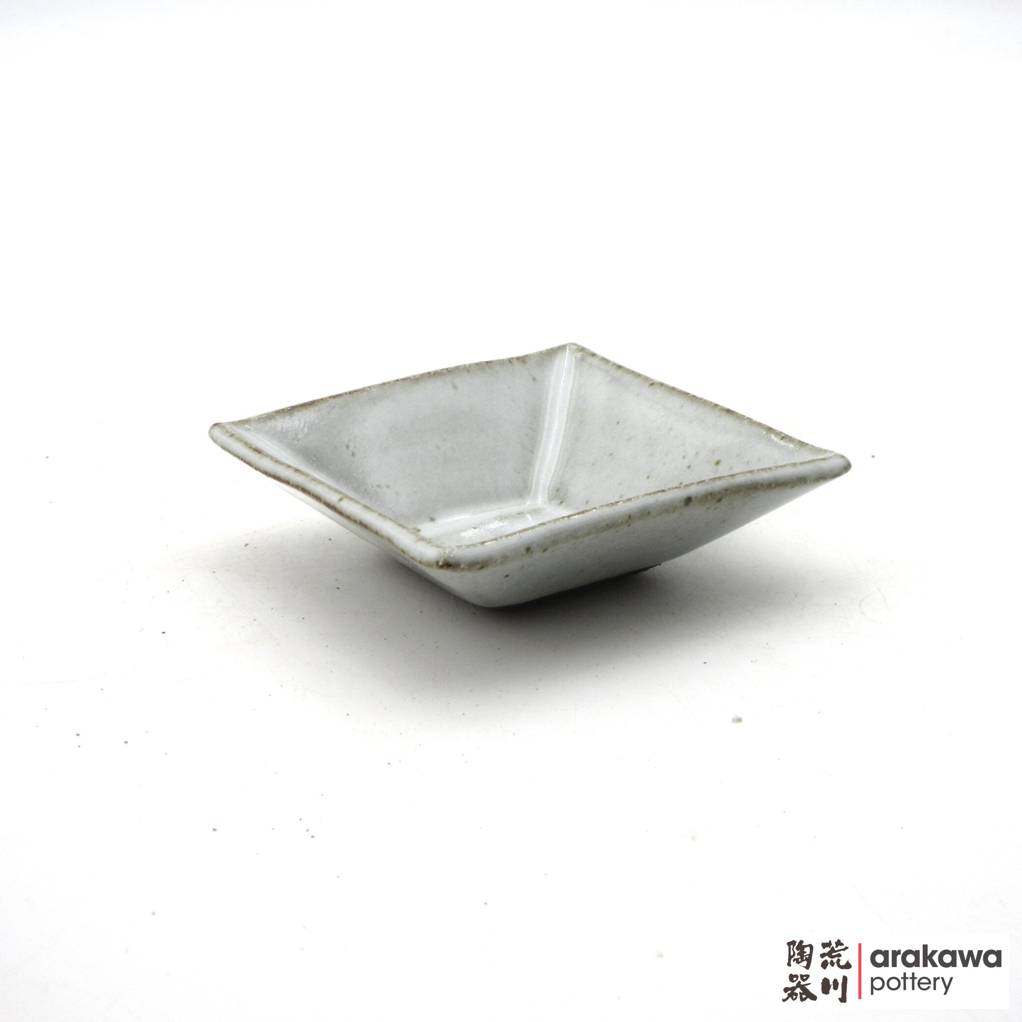 Handmade Dinnerware Square Dish (S) Soy Sauce  0714-207 made by Thomas Arakawa and Kathy Lee-Arakawa at Arakawa Pottery