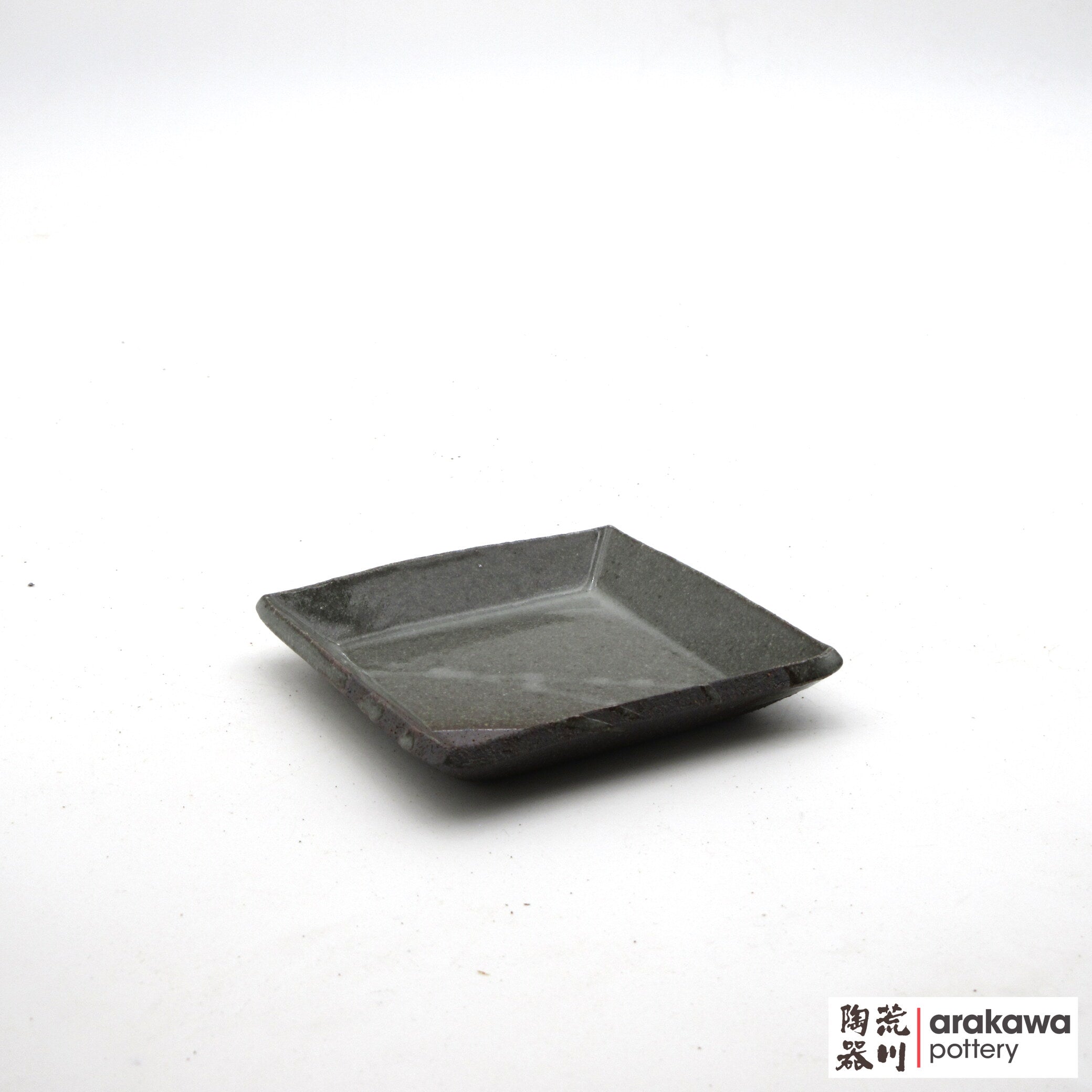 Handmade Dinnerware Square Dish (S) Soy Sauce  0731-135 made by Thomas Arakawa and Kathy Lee-Arakawa at Arakawa Pottery