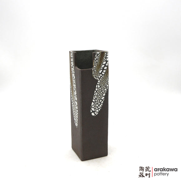 Handmade Ikebana Container Mini Cylinder (M) 0816-022 made by Thomas Arakawa and Kathy Lee-Arakawa at Arakawa Pottery