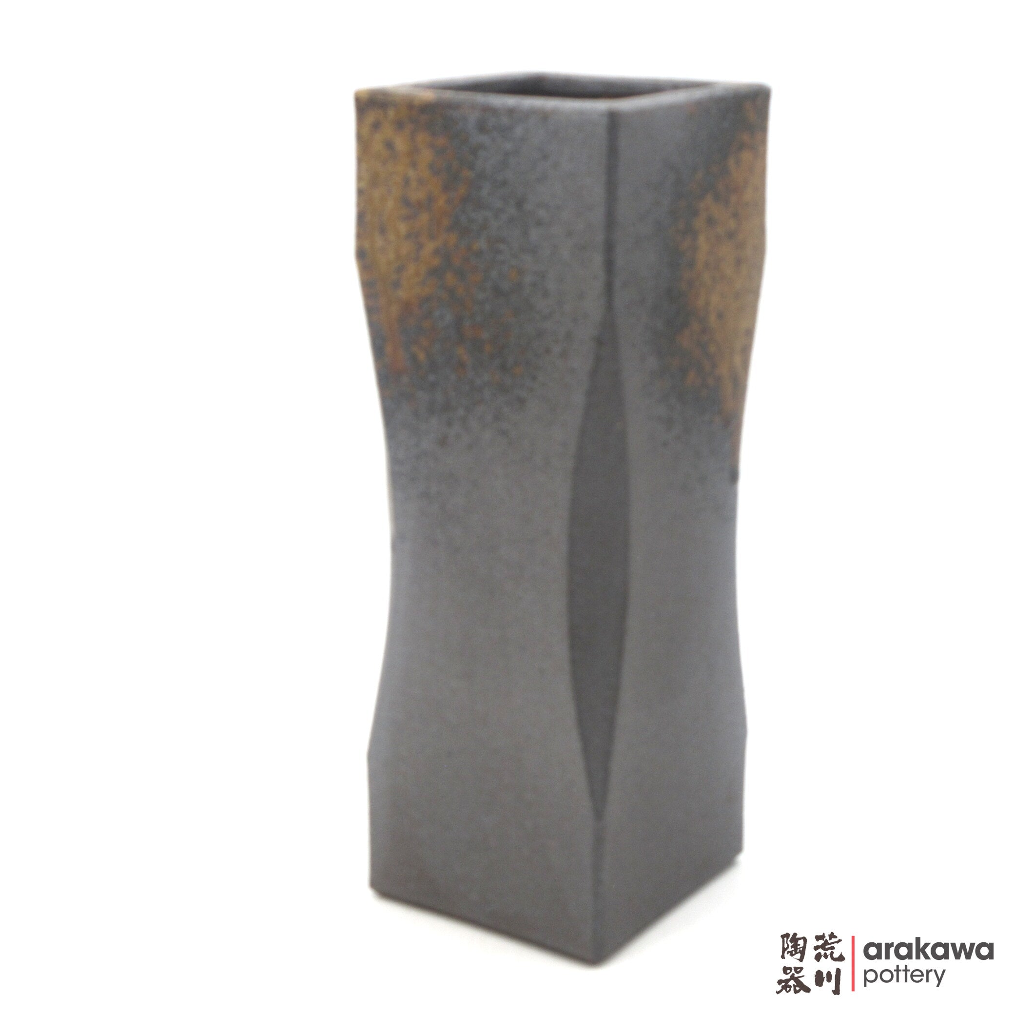 Handmade Ikebana Container Sumi-Kiri 11” (Limited Production) 0818-013 made by Thomas Arakawa and Kathy Lee-Arakawa at Arakawa Pottery