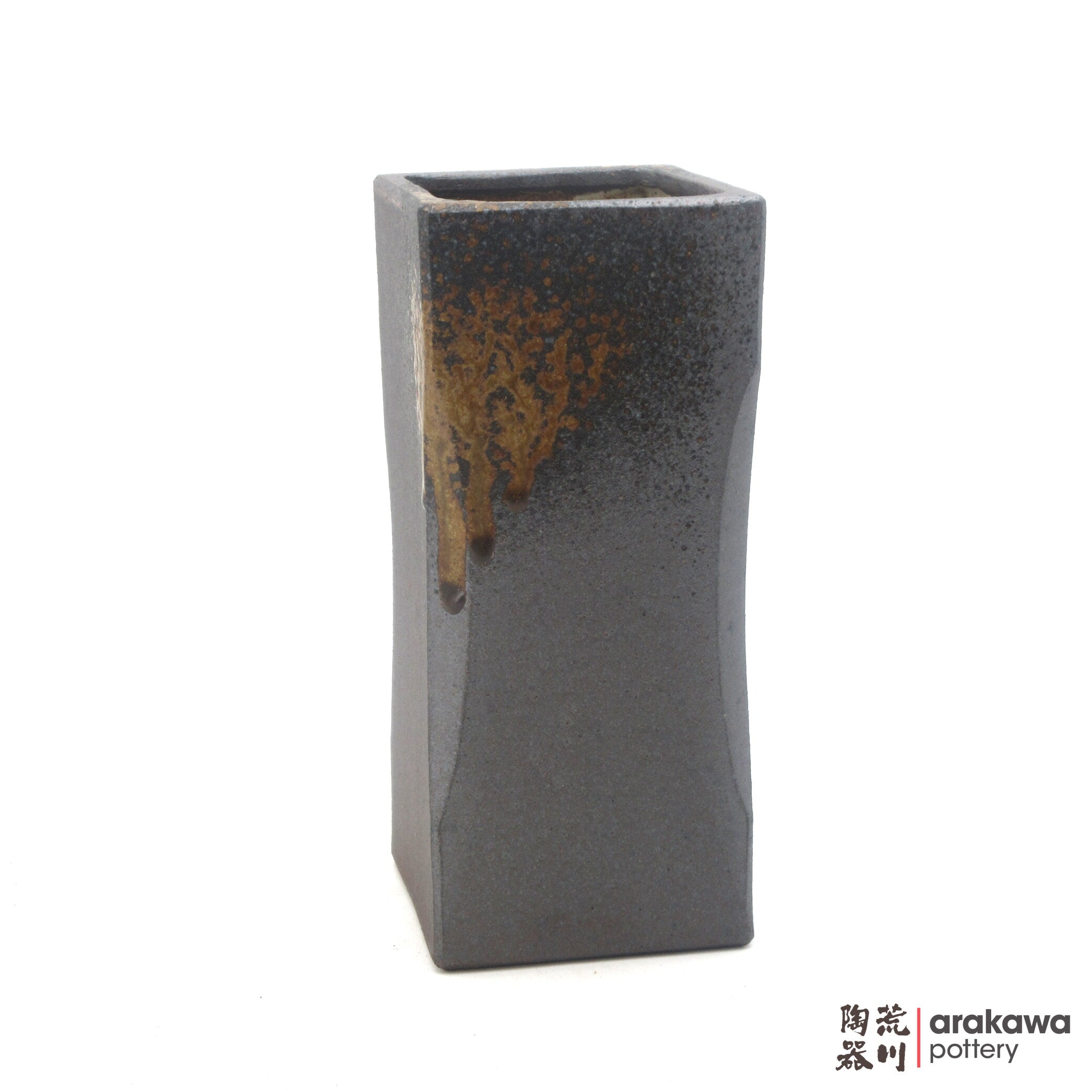 Handmade Ikebana Container Sumi-Kiri 9” (Limited Production) 0818-014 made by Thomas Arakawa and Kathy Lee-Arakawa at Arakawa Pottery