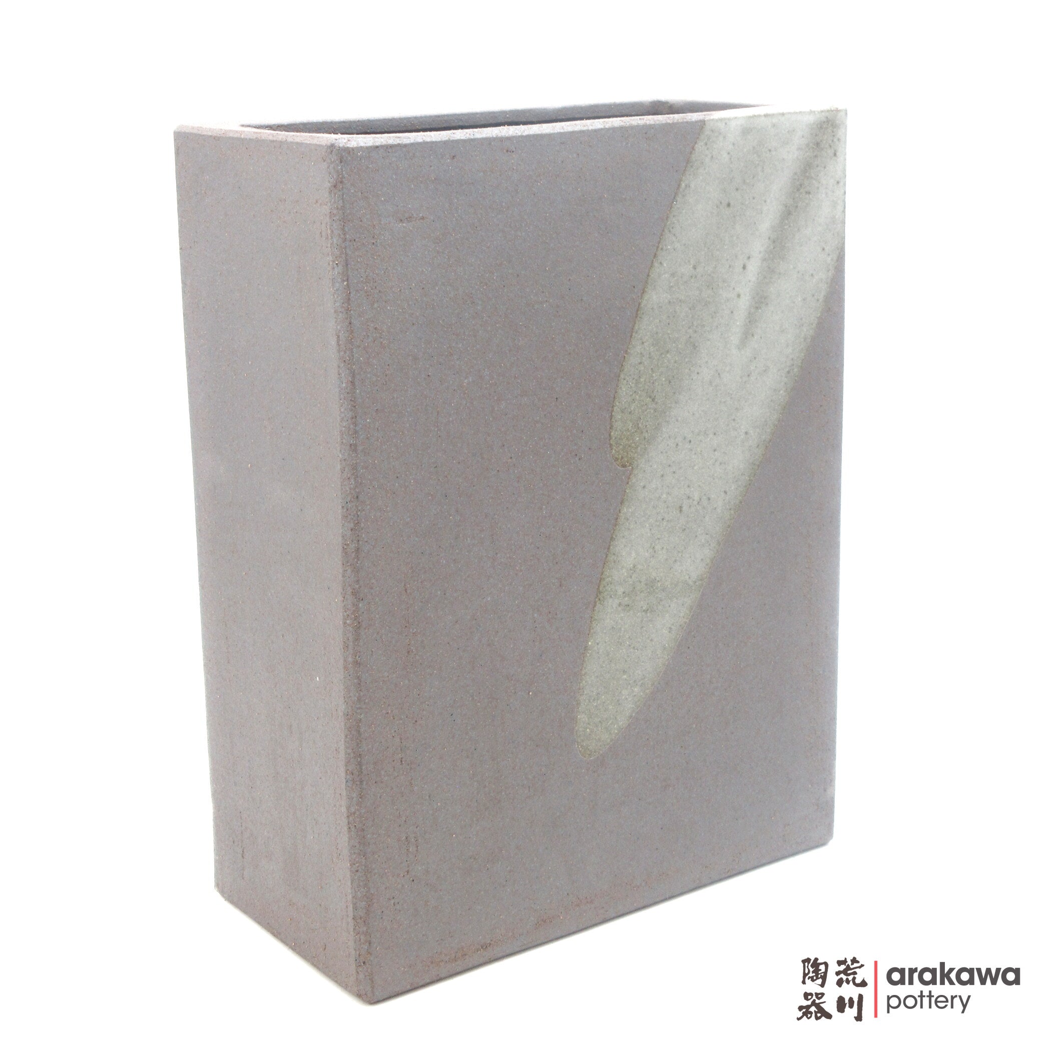 Handmade Ikebana Container Cuboid (S) 10x8x4 0818-015 made by Thomas Arakawa and Kathy Lee-Arakawa at Arakawa Pottery