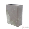 Handmade Ikebana Container Cuboid (S) (Limited Production) 0818-016 made by Thomas Arakawa and Kathy Lee-Arakawa at Arakawa Pottery
