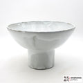 Handmade Ikebana Container Fusako Jr. Bowl Comport 0818-019 made by Thomas Arakawa and Kathy Lee-Arakawa at Arakawa Pottery