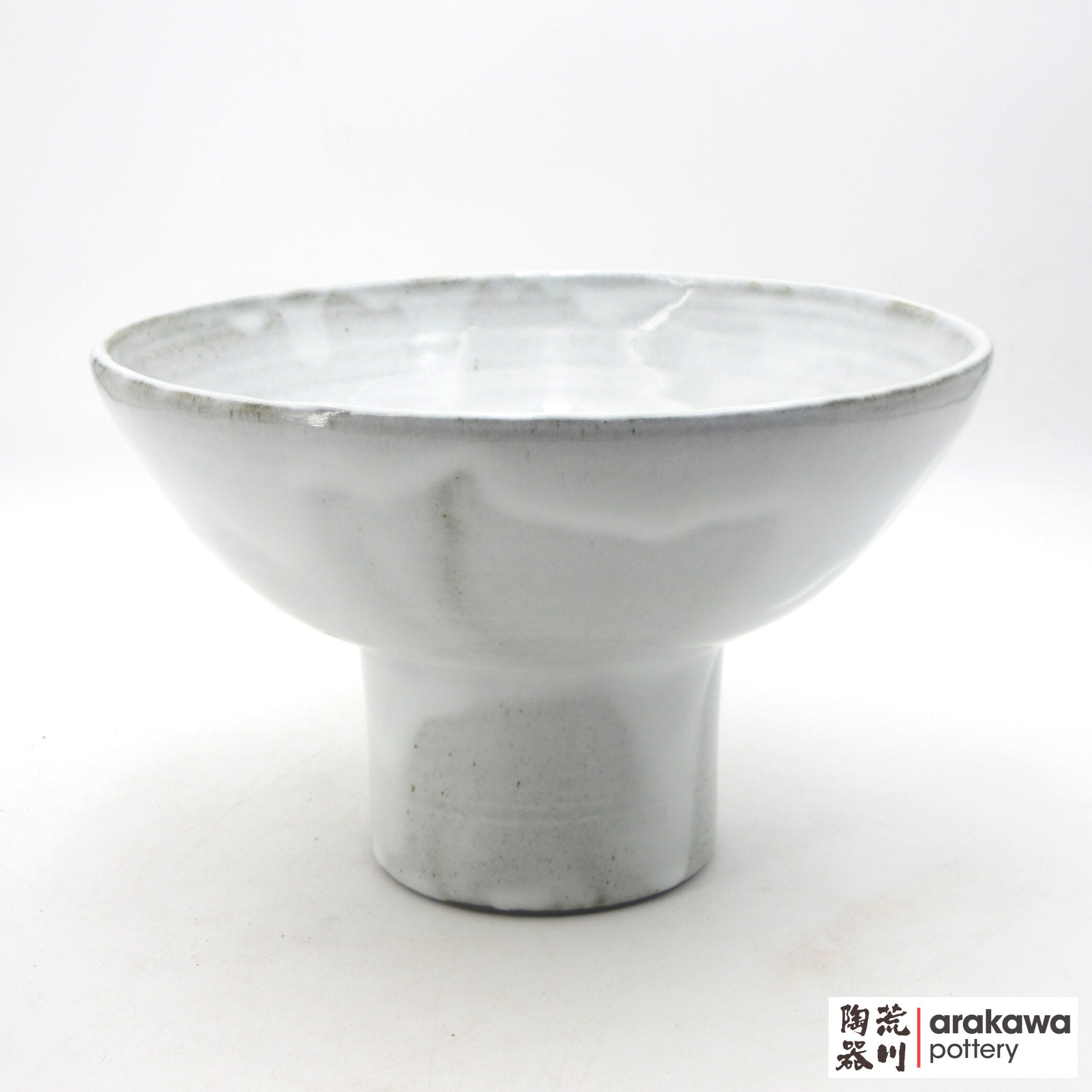 Handmade Ikebana Container Fusako Jr. Bowl Comport 0818-019 made by Thomas Arakawa and Kathy Lee-Arakawa at Arakawa Pottery