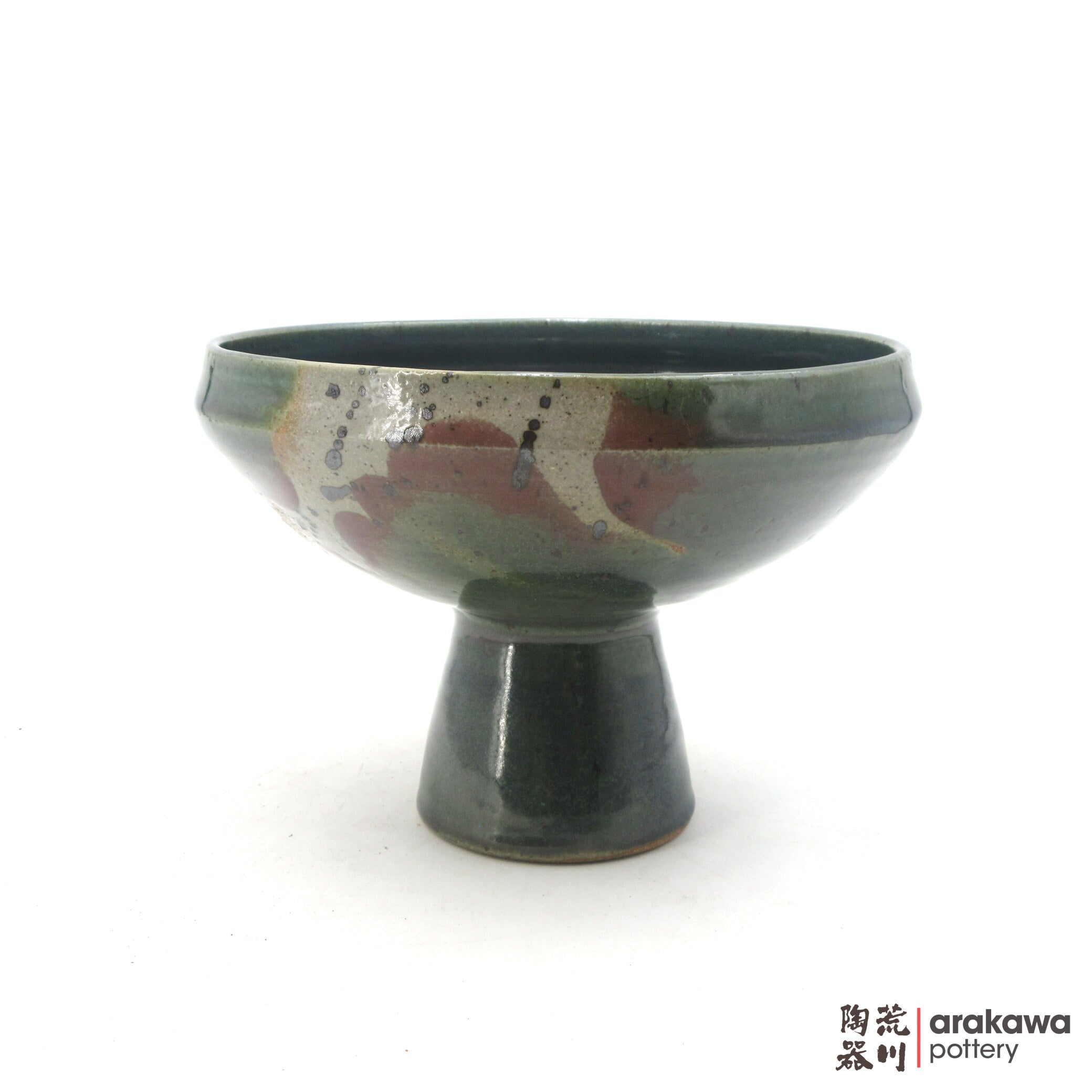 Handmade Ikebana Container Princess Comport (S) 0818-029 made by Thomas Arakawa and Kathy Lee-Arakawa at Arakawa Pottery
