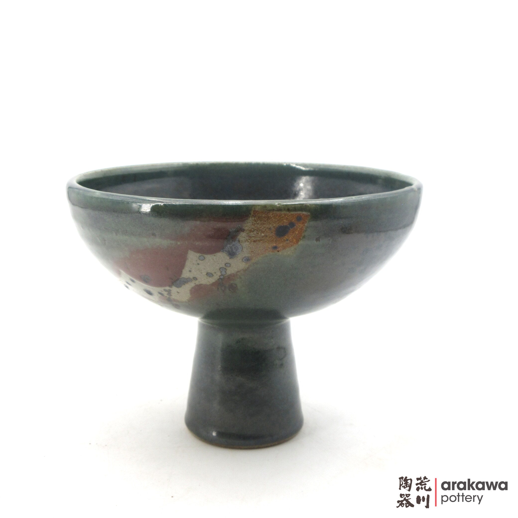 Handmade Ikebana Container Princess Comport (S) 0818-031 made by Thomas Arakawa and Kathy Lee-Arakawa at Arakawa Pottery