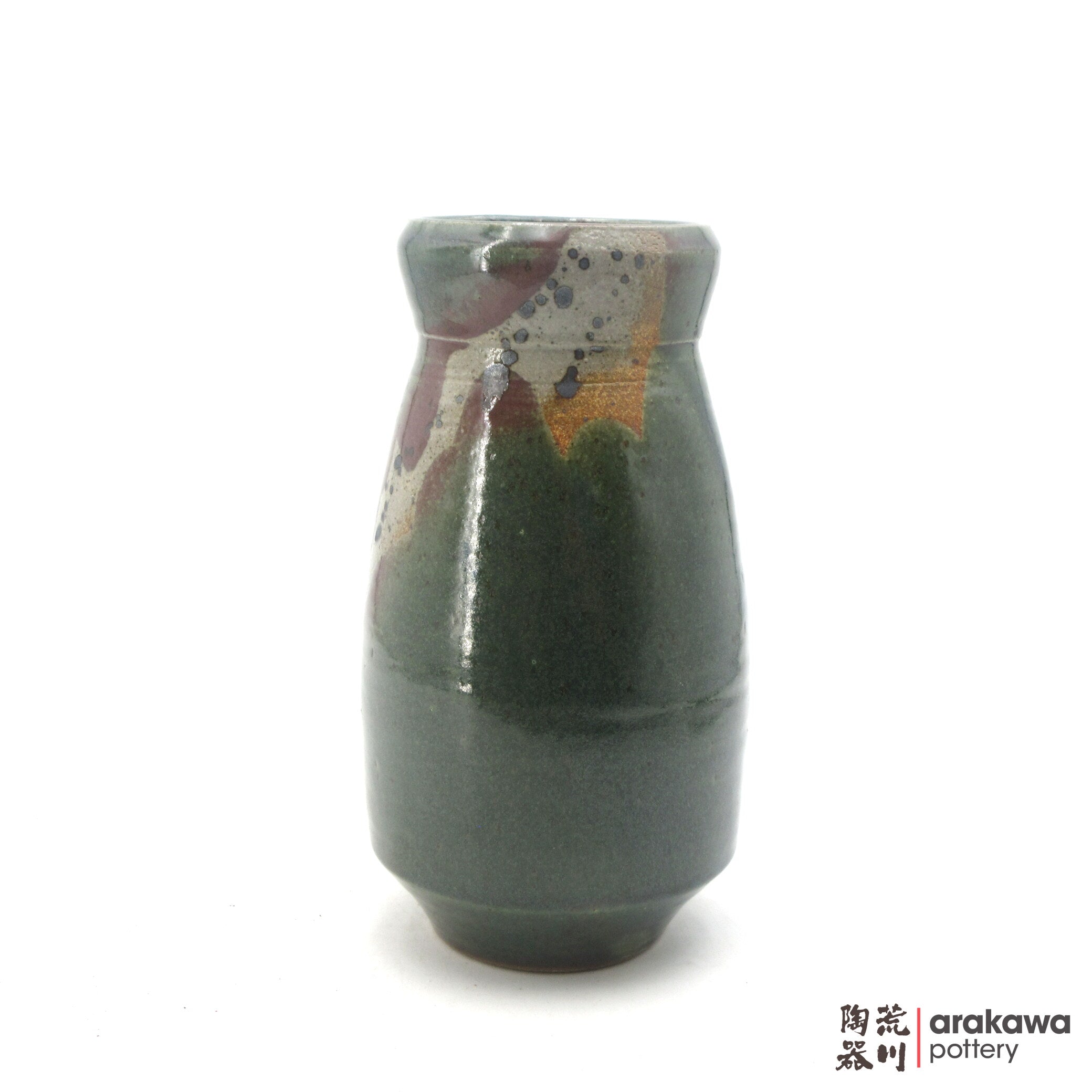 Handmade Ikebana Container Vase 7.5 0818-036 made by Thomas Arakawa and Kathy Lee-Arakawa at Arakawa Pottery