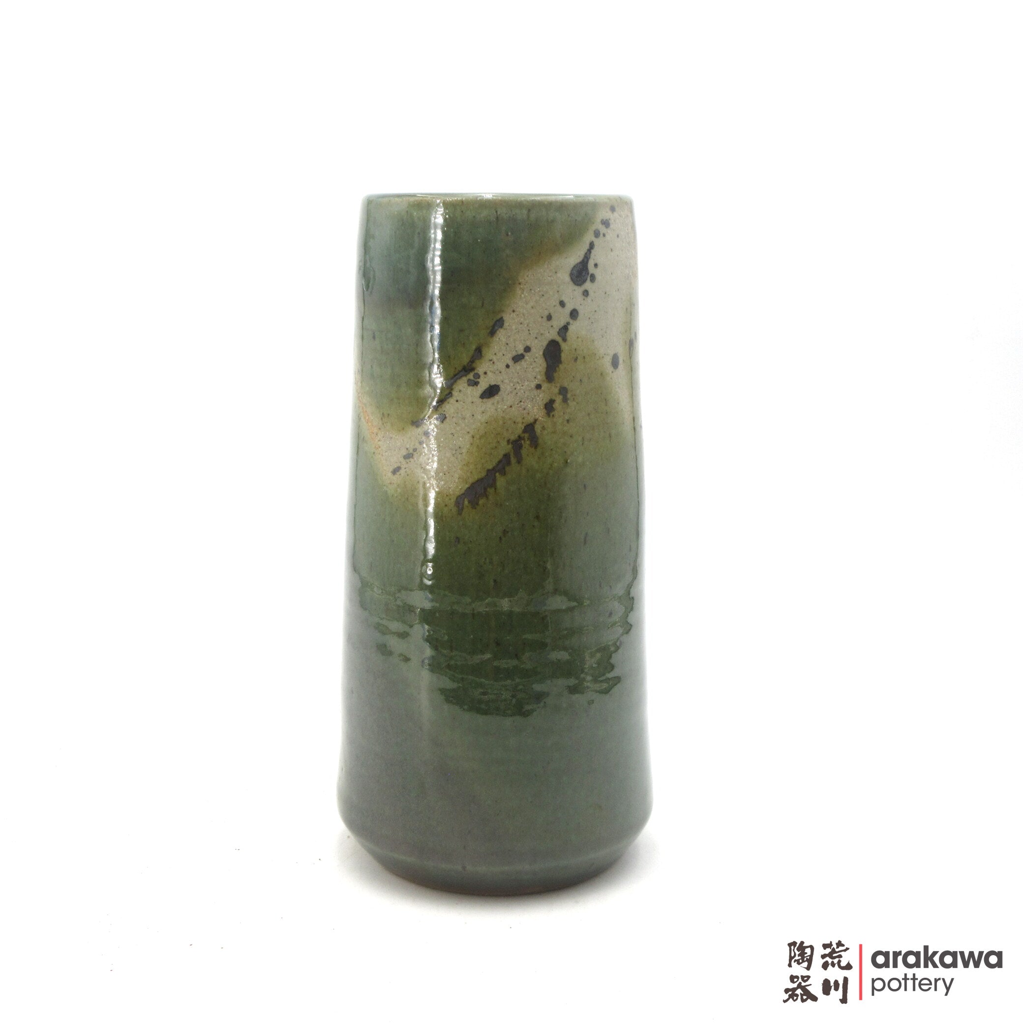 Handmade Ikebana Container Vase 7.5 0818-037 made by Thomas Arakawa and Kathy Lee-Arakawa at Arakawa Pottery