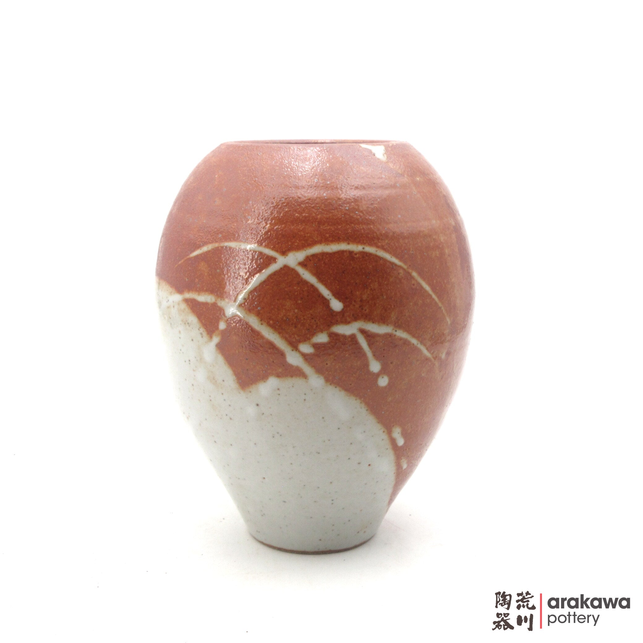 Handmade Ikebana Container Vase 7.5 0818-041 made by Thomas Arakawa and Kathy Lee-Arakawa at Arakawa Pottery