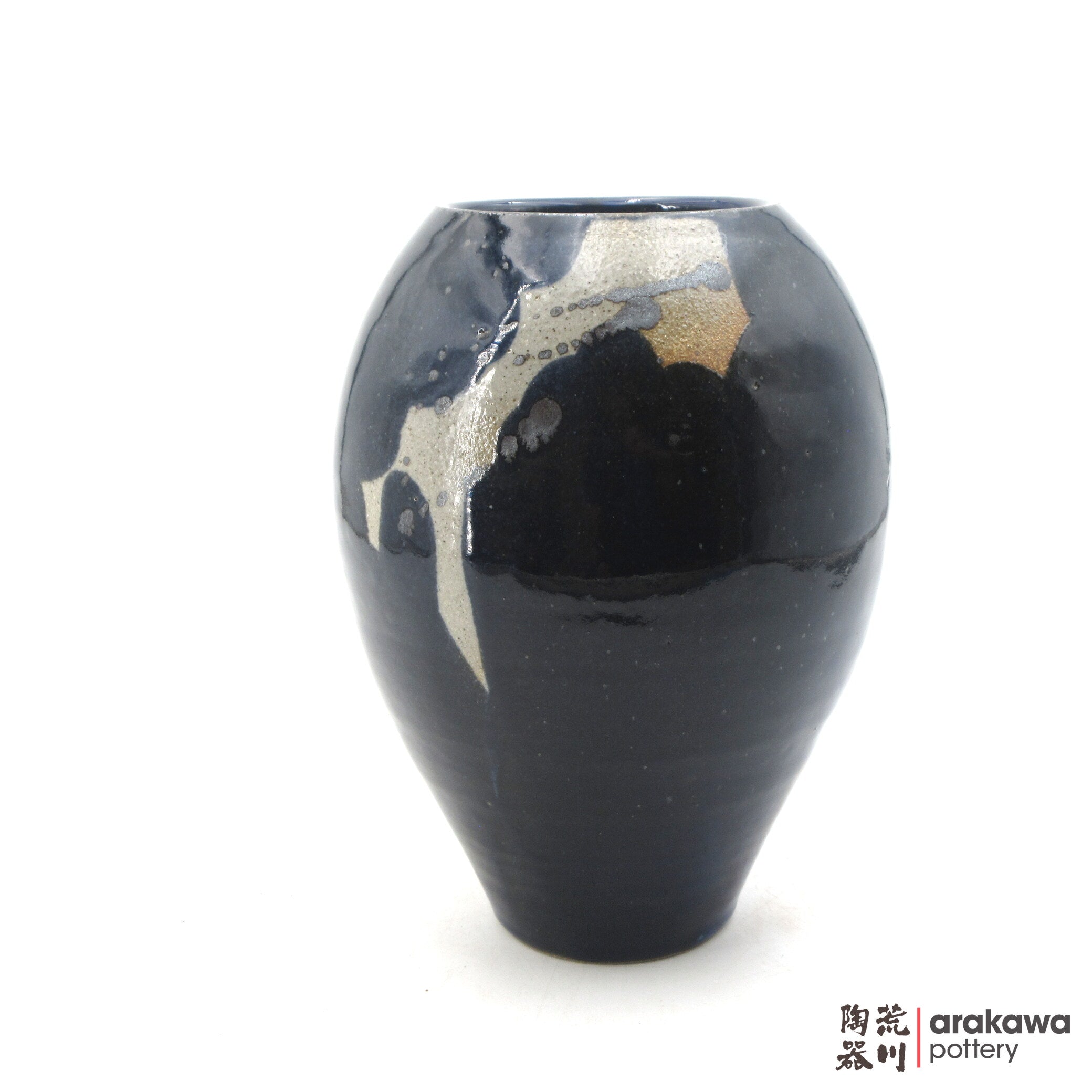 Handmade Ikebana Container Vase 7.5 0818-044 made by Thomas Arakawa and Kathy Lee-Arakawa at Arakawa Pottery