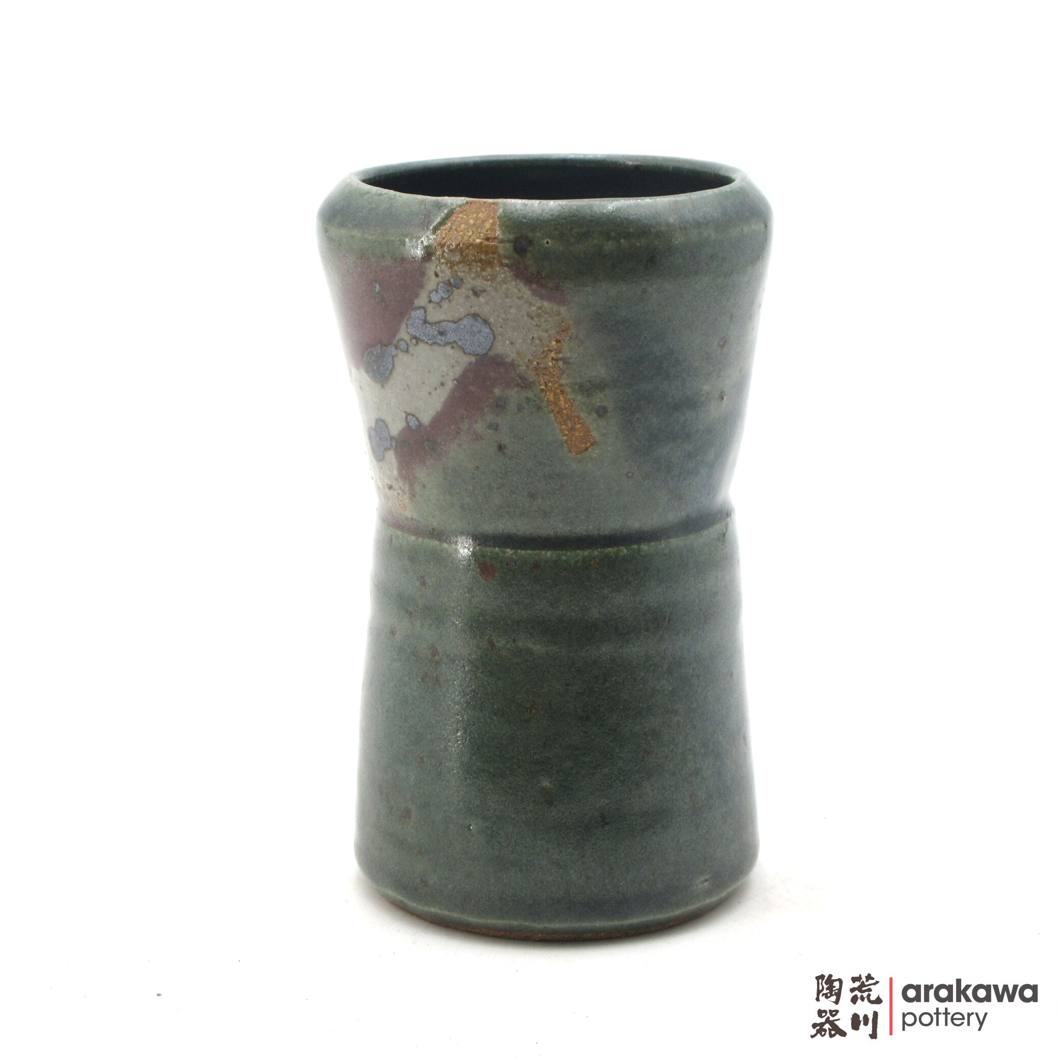 Handmade Ikebana Container Small Vase 6” 0818-049 made by Thomas Arakawa and Kathy Lee-Arakawa at Arakawa Pottery